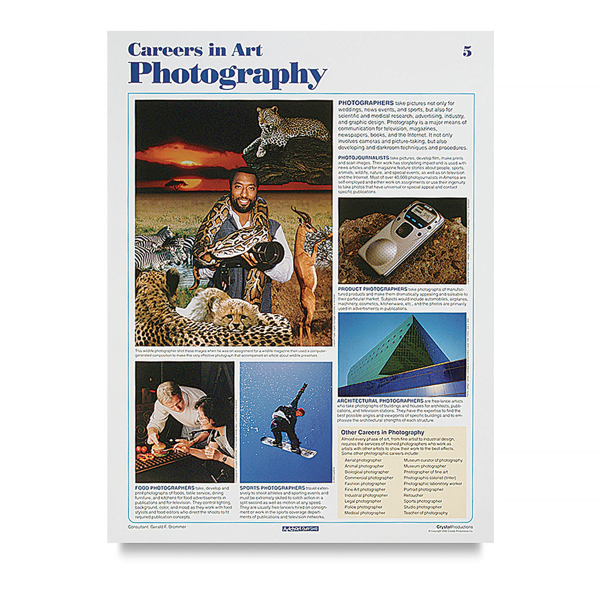 Careers in Art Posters, Set of 12