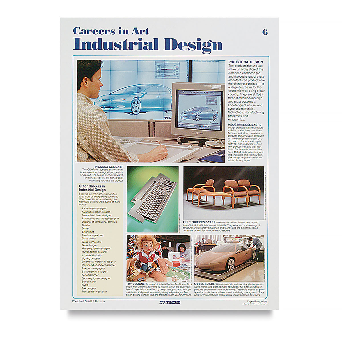 Careers in Art Posters, Set of 12