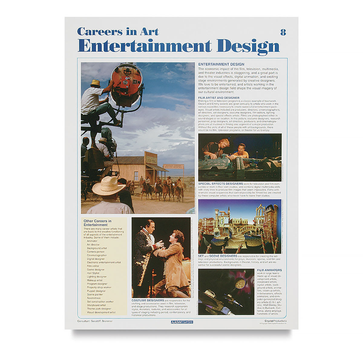 Careers in Art Posters, Set of 12