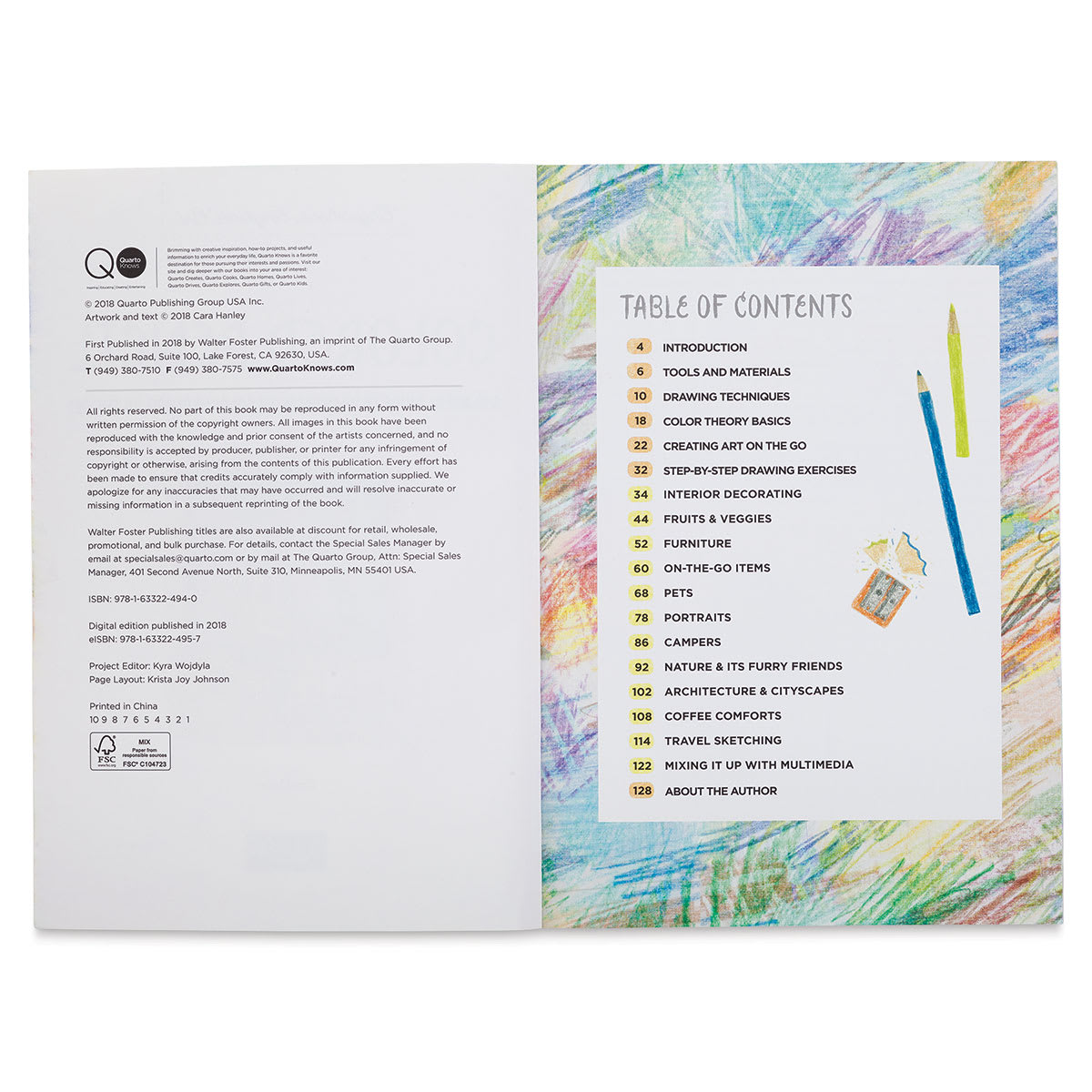 Anywhere, Anytime Art: Colored Pencils