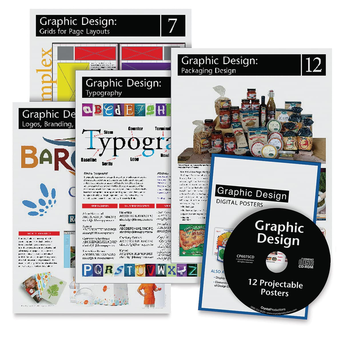 Crystal Productions Projectable CD-ROM Posters