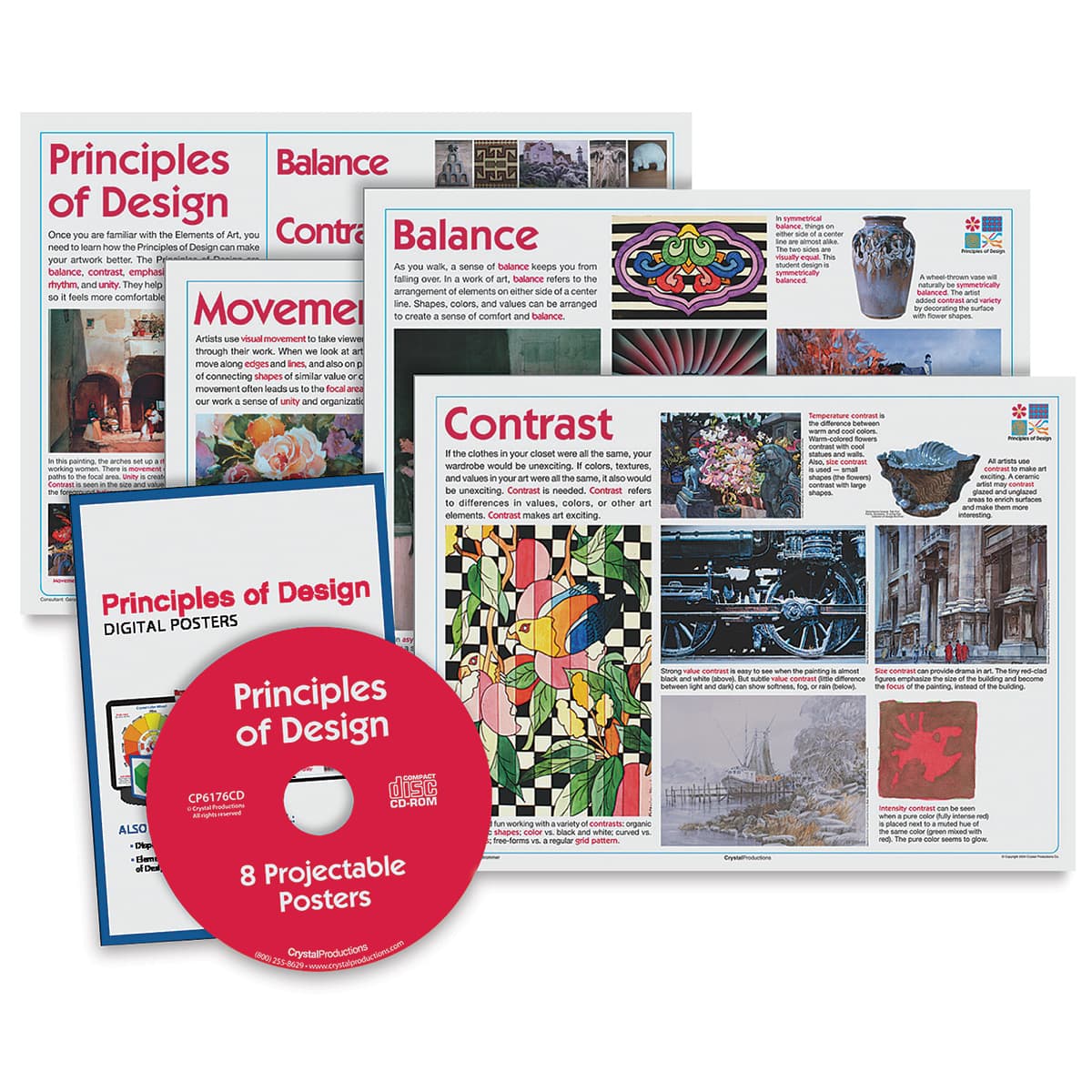 Crystal Productions Projectable CD-ROM Posters