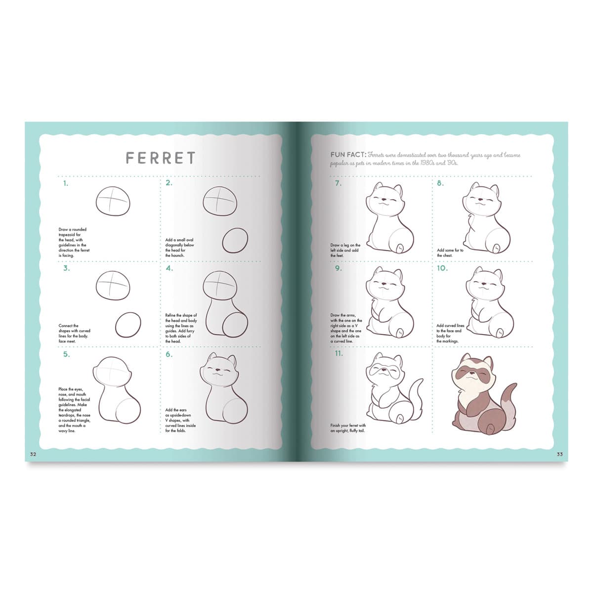 Cute Chibi Animals, Ferret Page