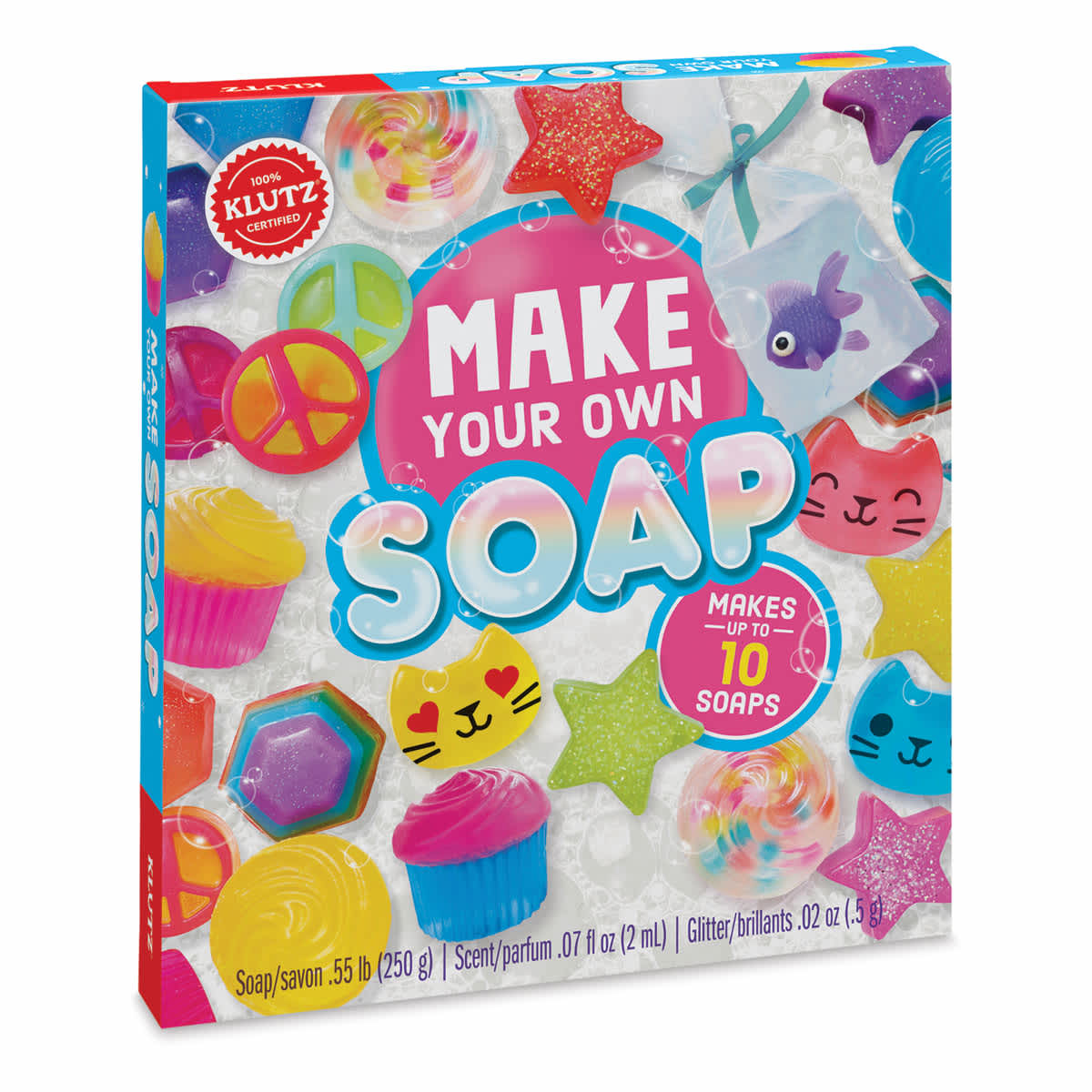 Klutz Make Your Own Soap - Front view of upright package