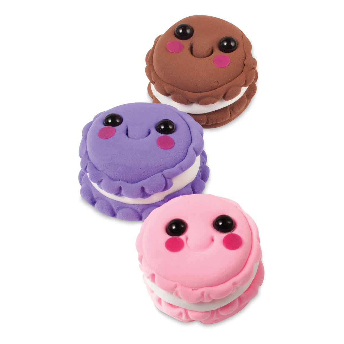 Klutz Mini Bake Shop - Finished example of sculpted French Macarons