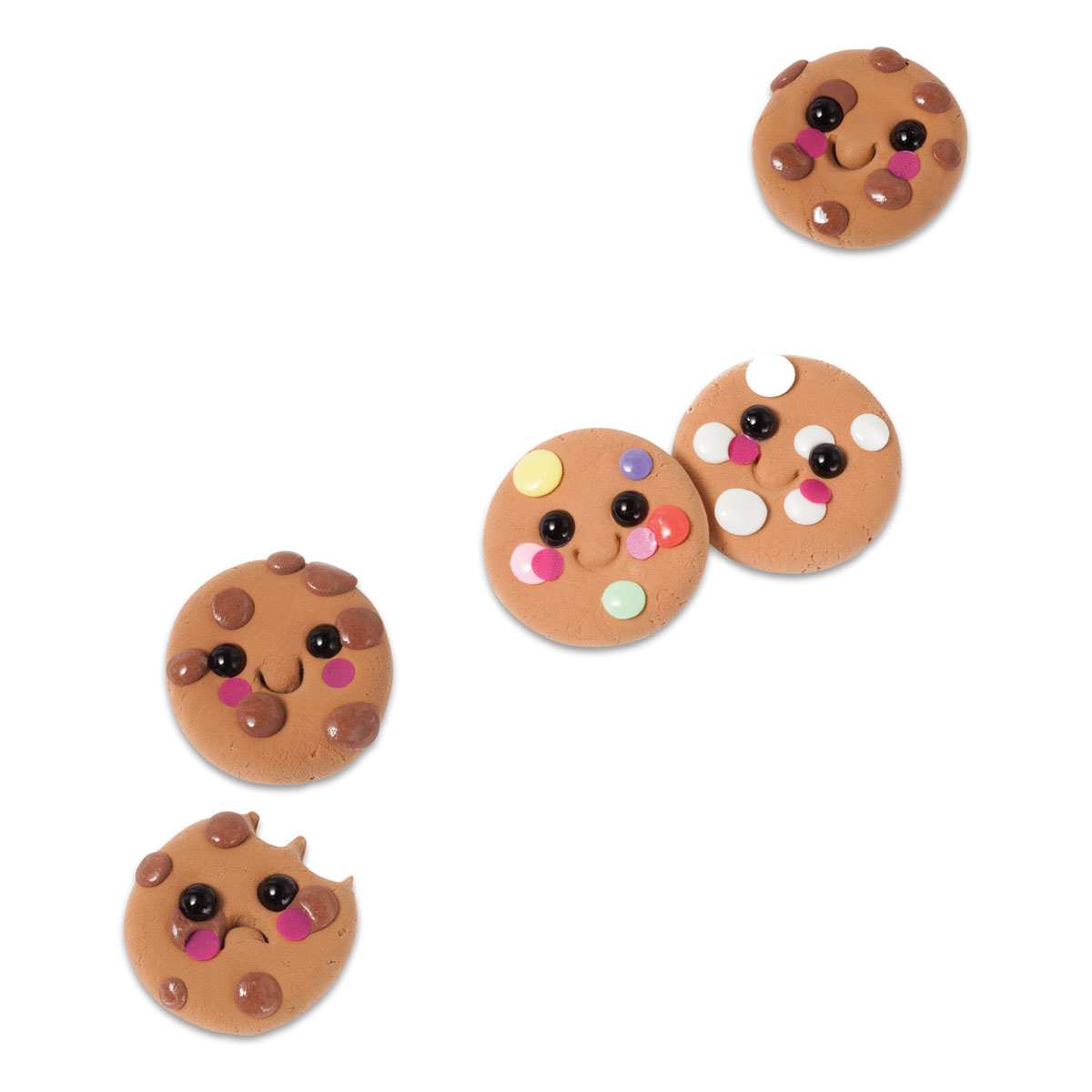 Klutz Mini Bake Shop - Finished example of sculpted Cookies