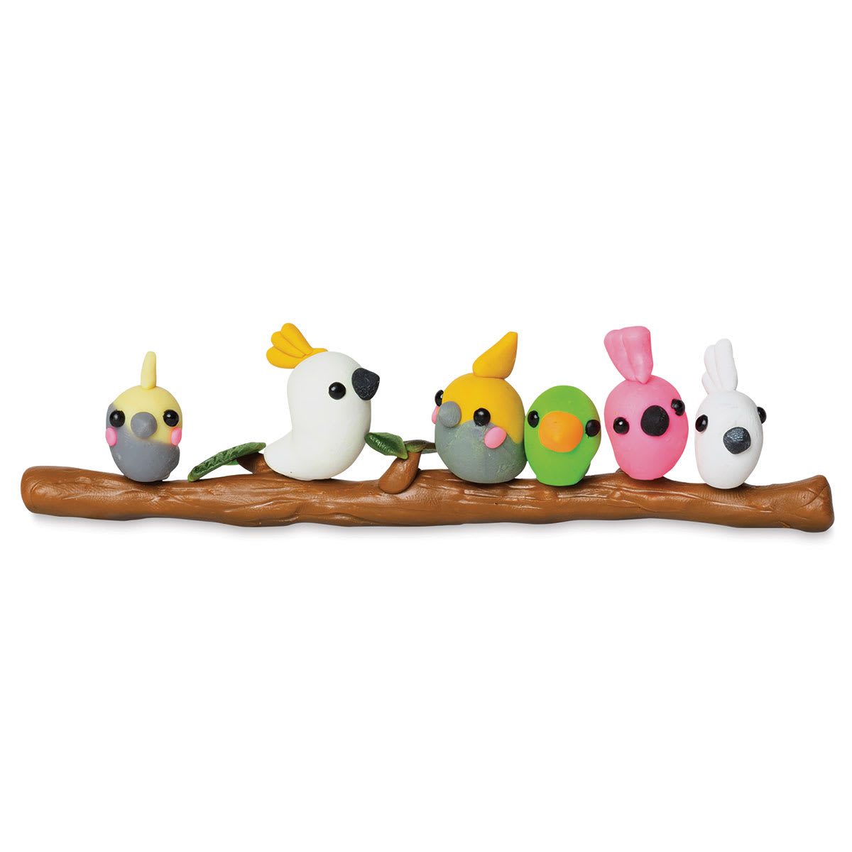 Klutz Mini Clay World Pet Adoption Truck, Finished Animals
