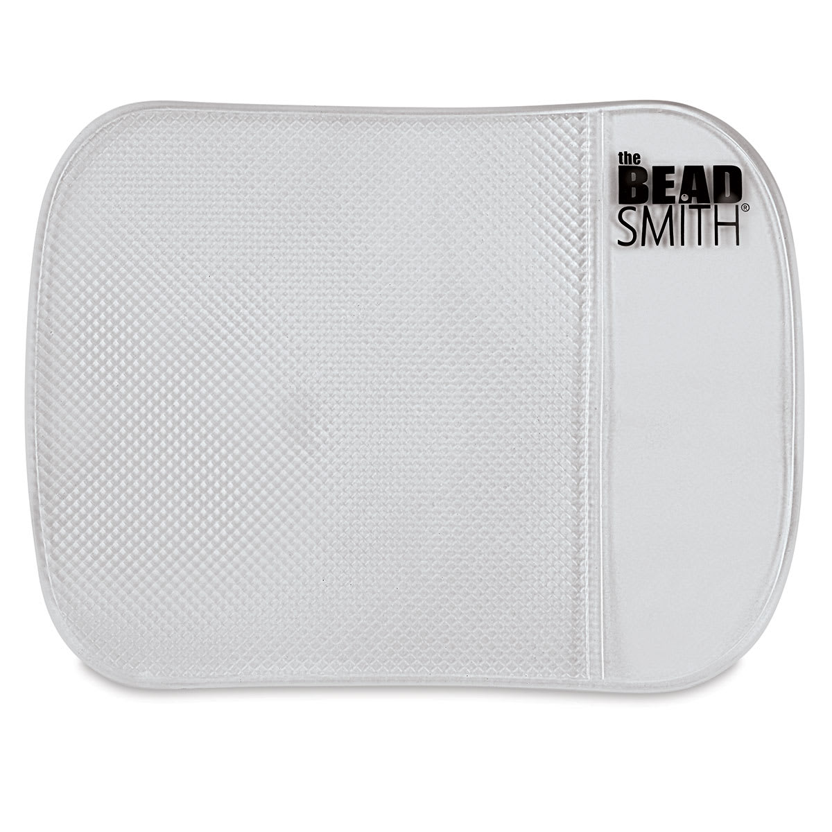 Beadsmith Sticky Bead Mat - Top view of small Clear mat