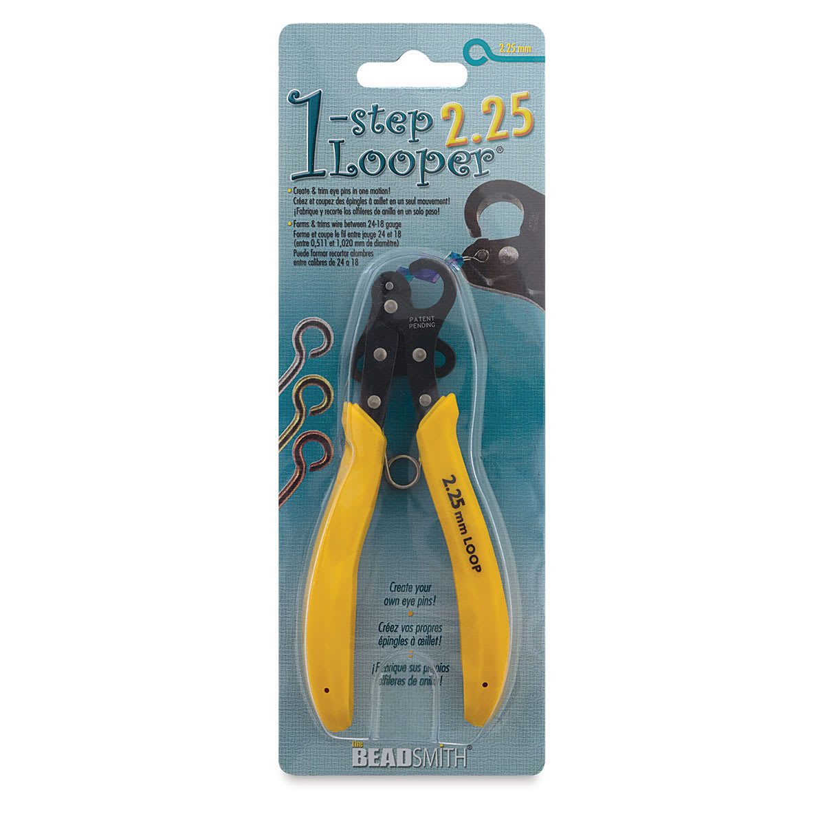 Beadsmith One Step Looper - Front of blister package of 2.25 mm Looper