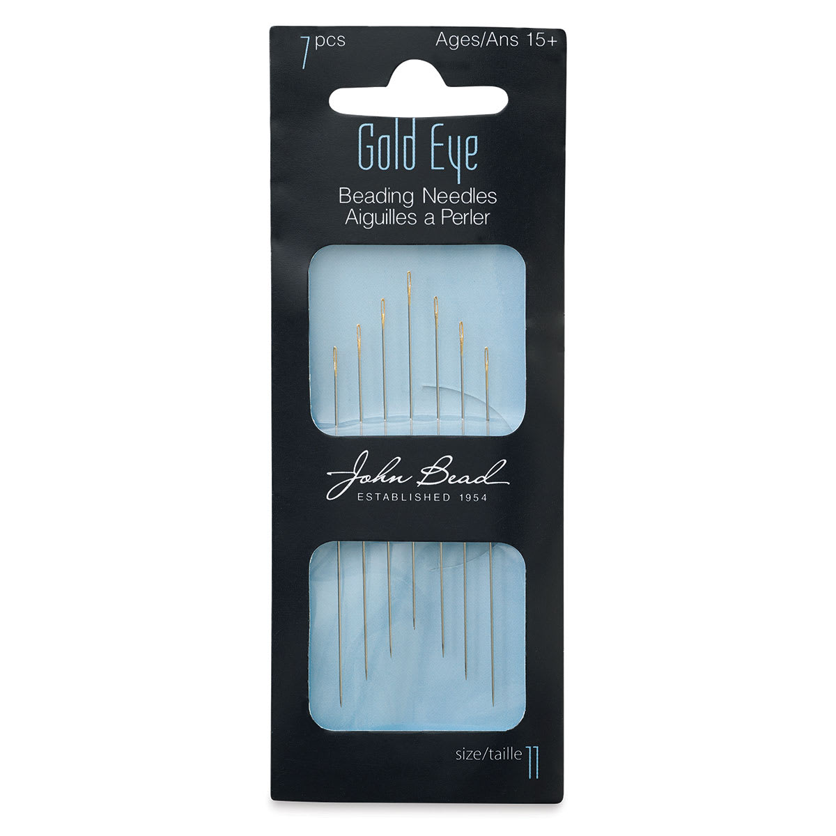 Beading Needles - Front of package of Size 11 Needles