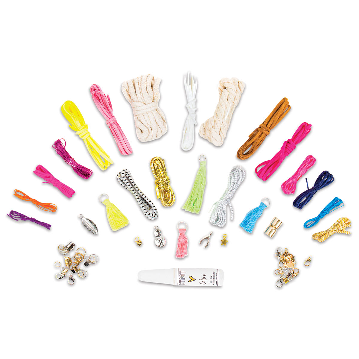STMT Woven Charm Jewelry Kit (Kit contents)