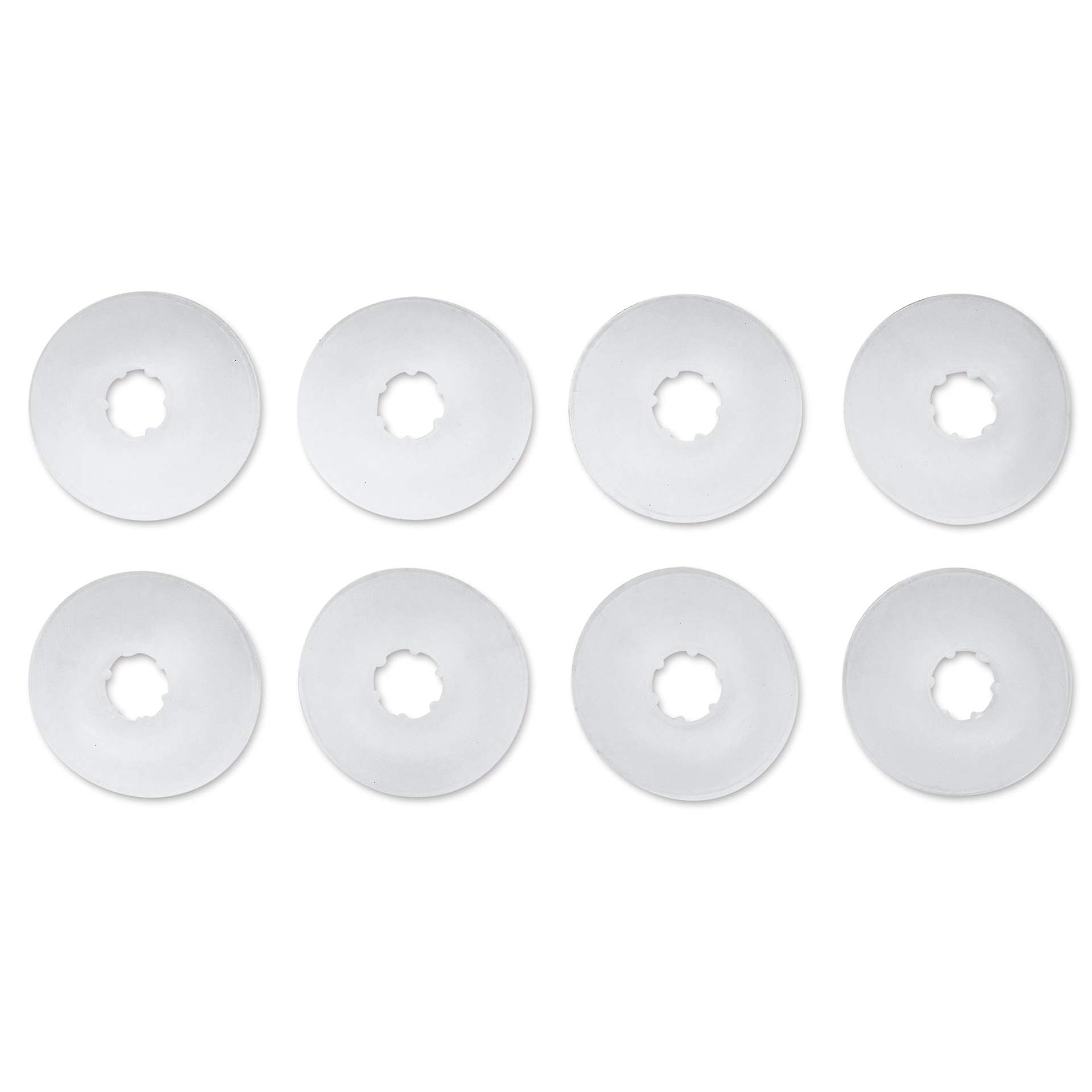 Beadsmith Bob-EEZ No Tangle Thread Bobbins - 2-1/2" Diameter, Pkg of 8, outside of the packaging