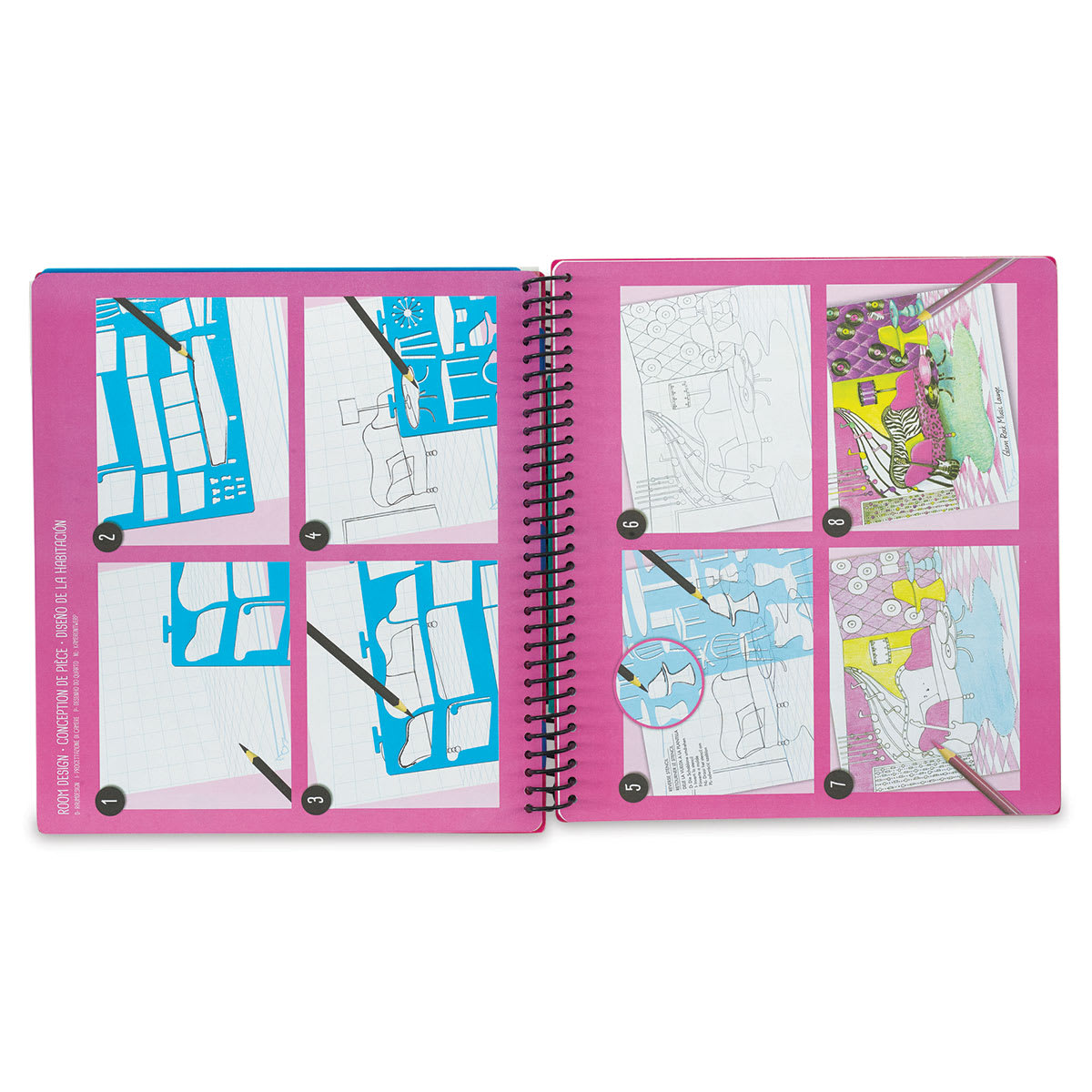 Fashion Angels Interior Design Sketch Set