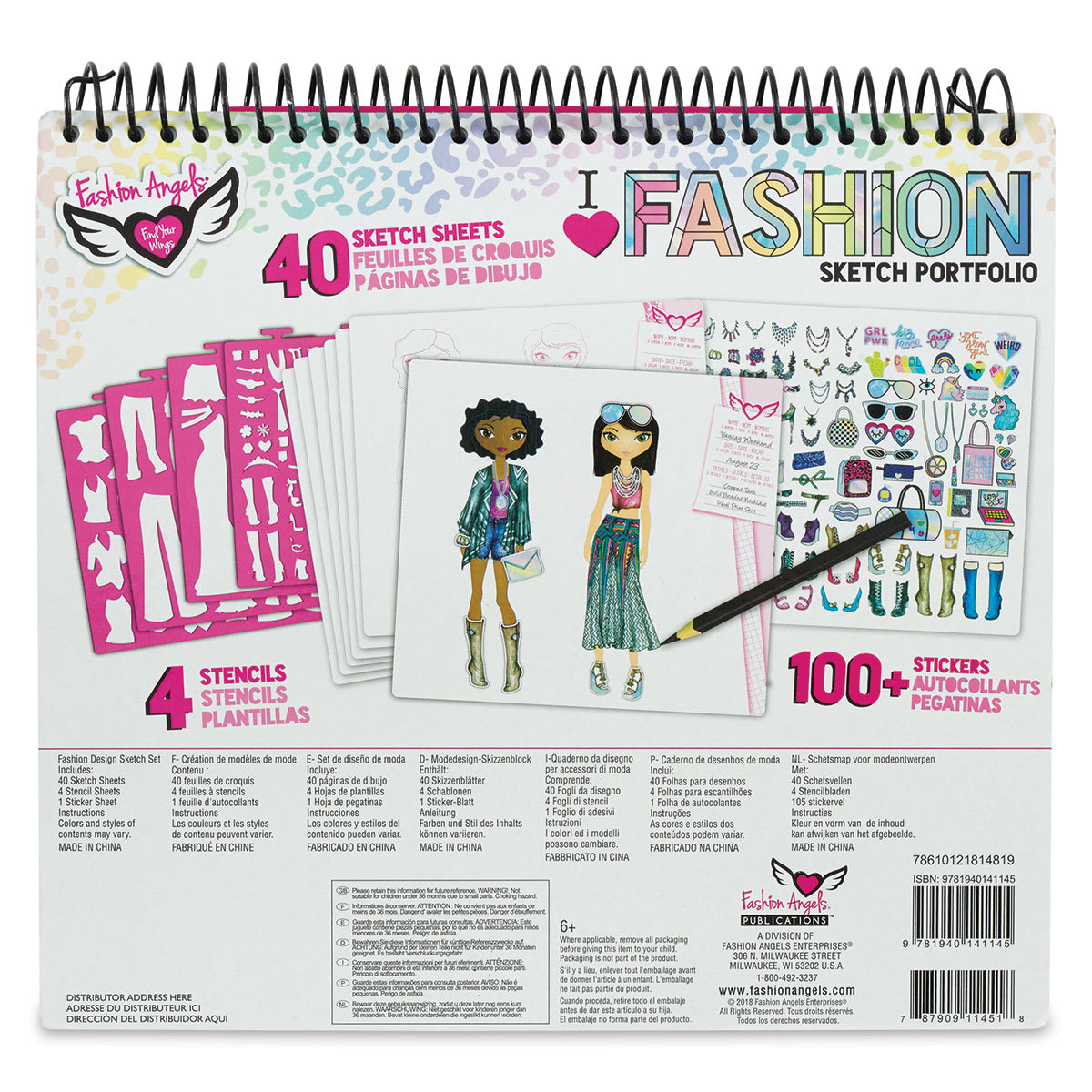 Fashion Angels Fashion Design Sketch Portfolio