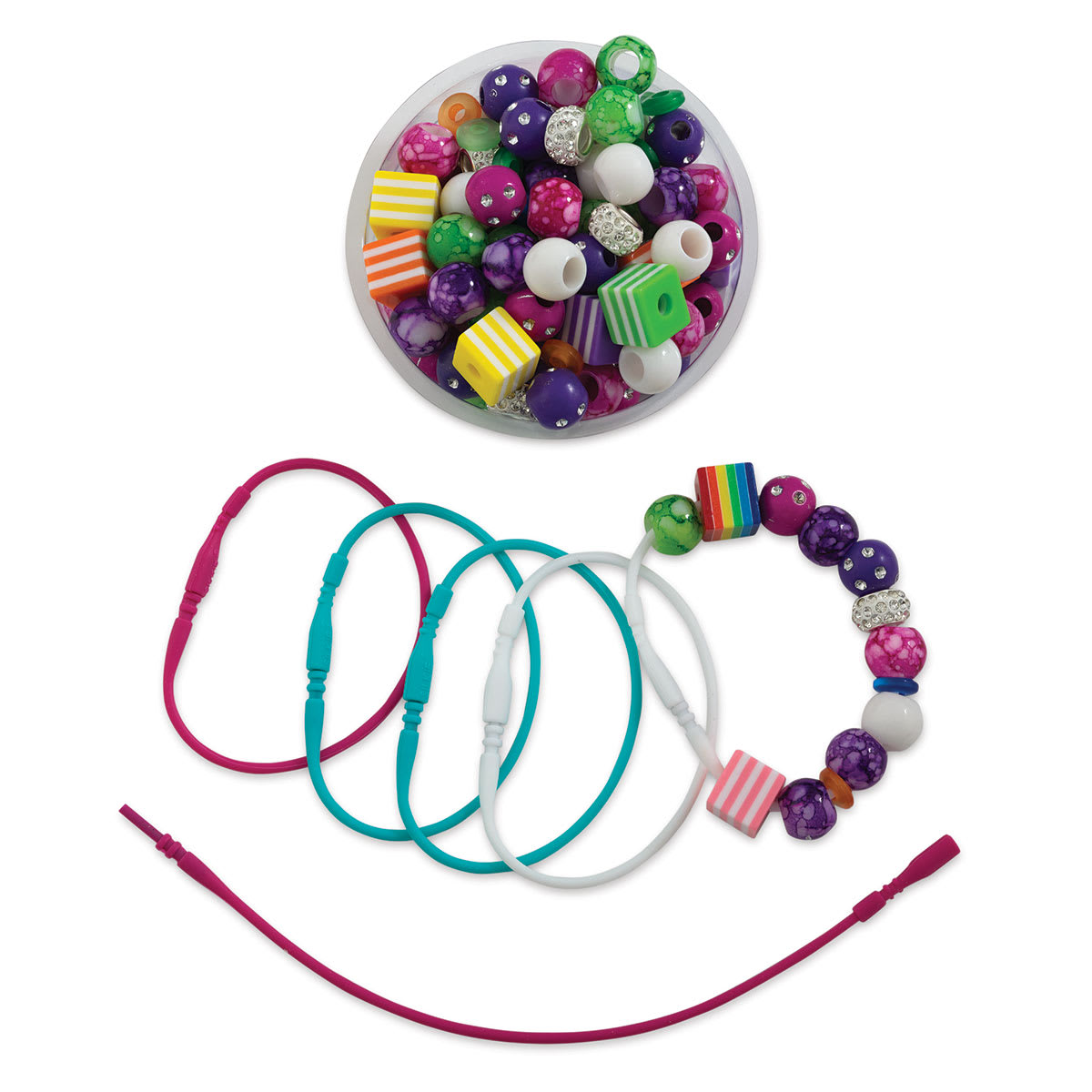 Pepperell Silkies Bead Set - Components of Candy Craze Tin