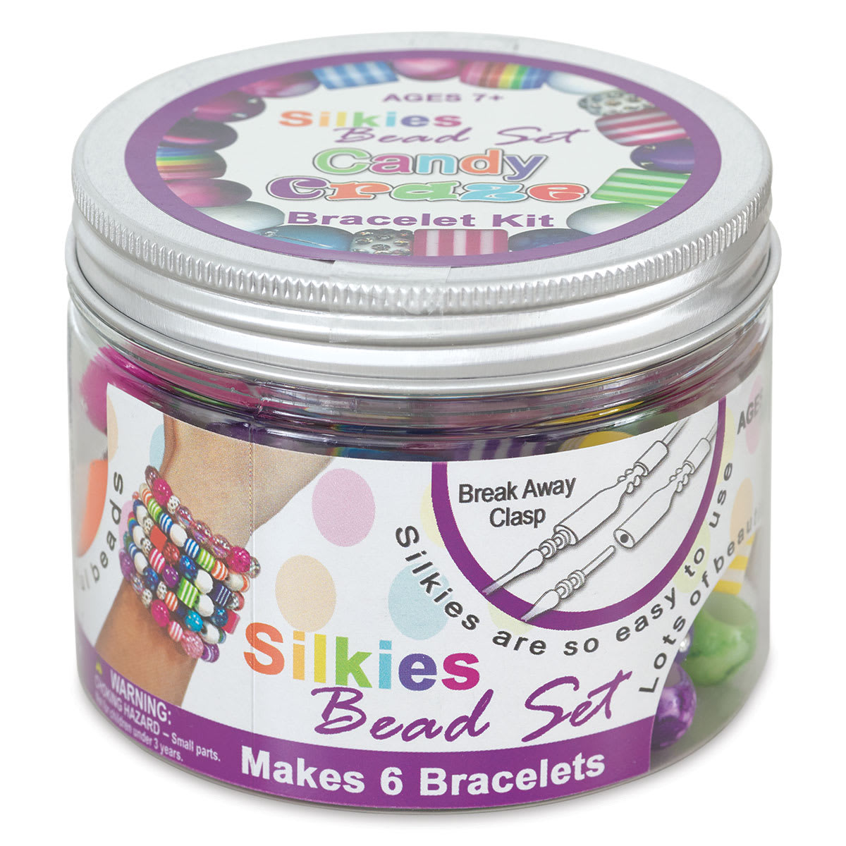 Pepperell Silkies Bead Set - Candy Craze