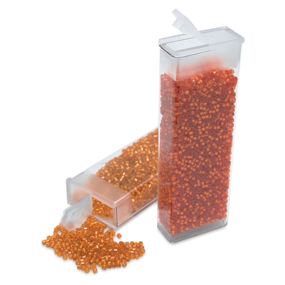 Beadsmith Bead Storage Boxes - 2 Boxes shown filled with beads, not included