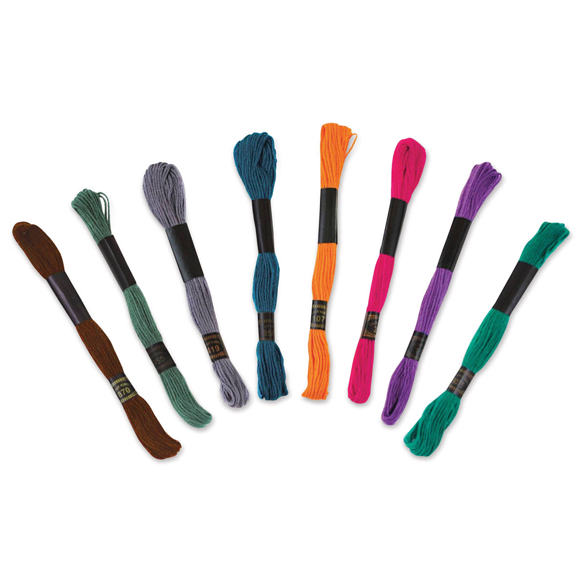 Needle Crafters Embroidery Floss Packs - Glamour (Out of packaging)