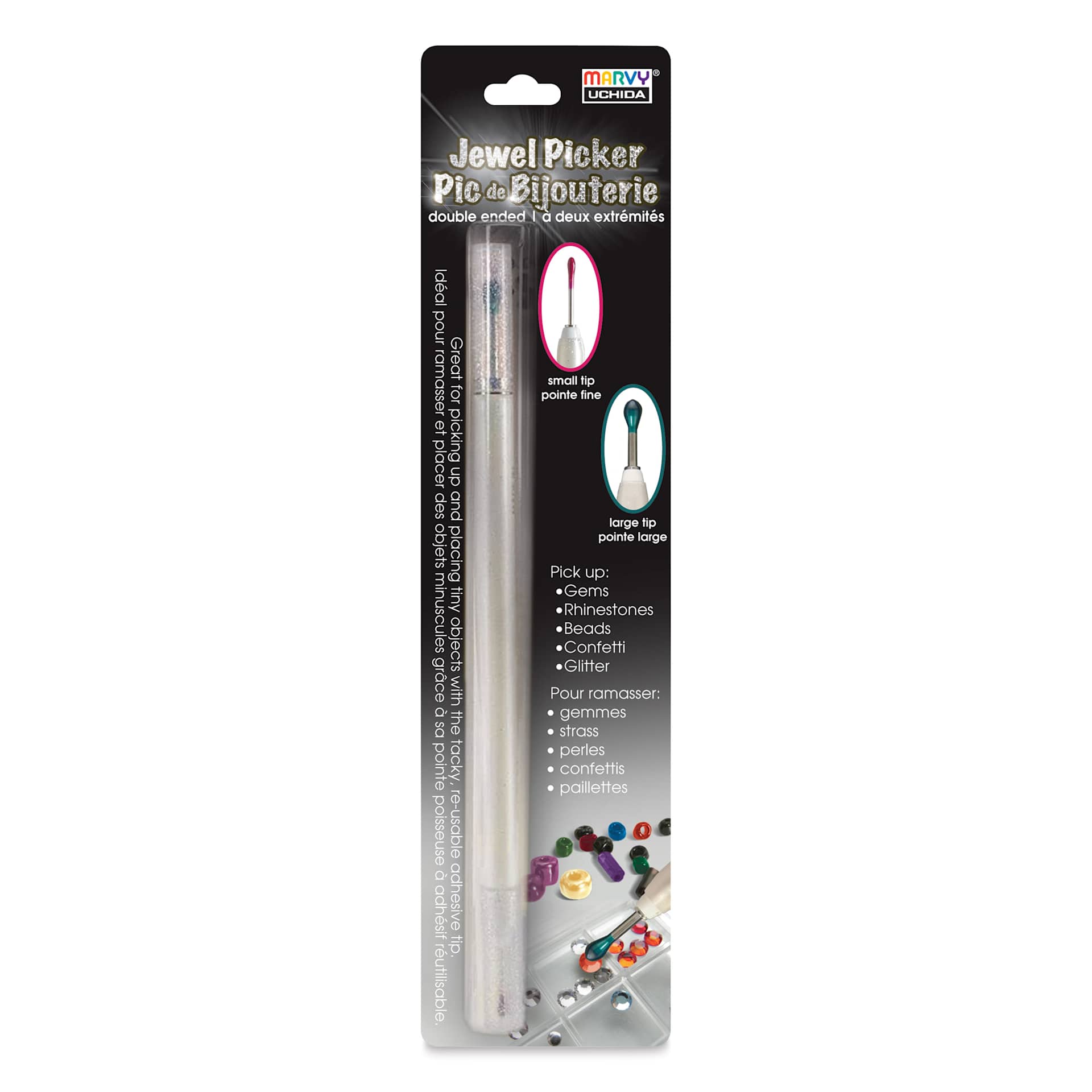 Marvy Uchida Jewel Picker- Double Ended front of packaging
