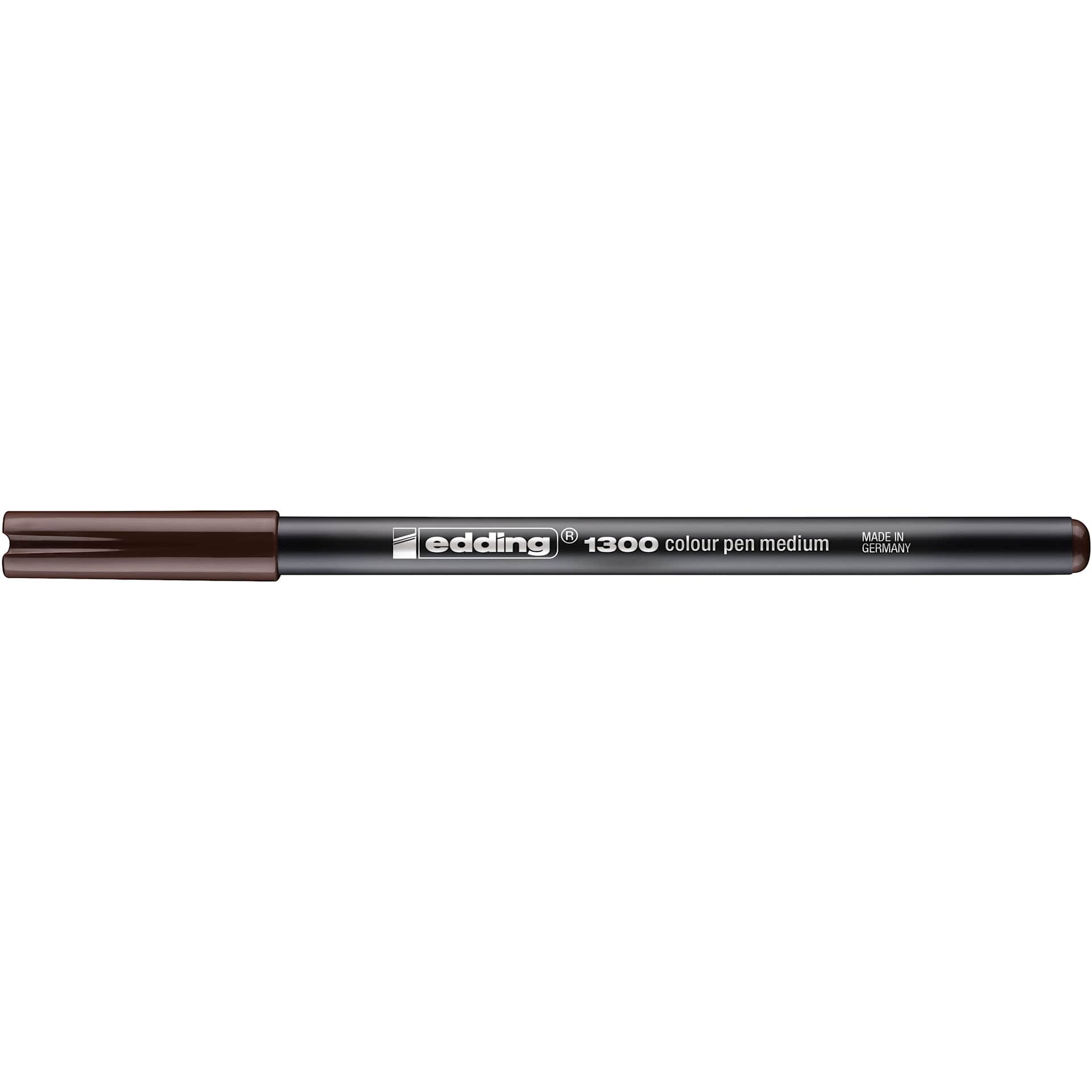 Edding 1300 Fiber Pen Dark Brown