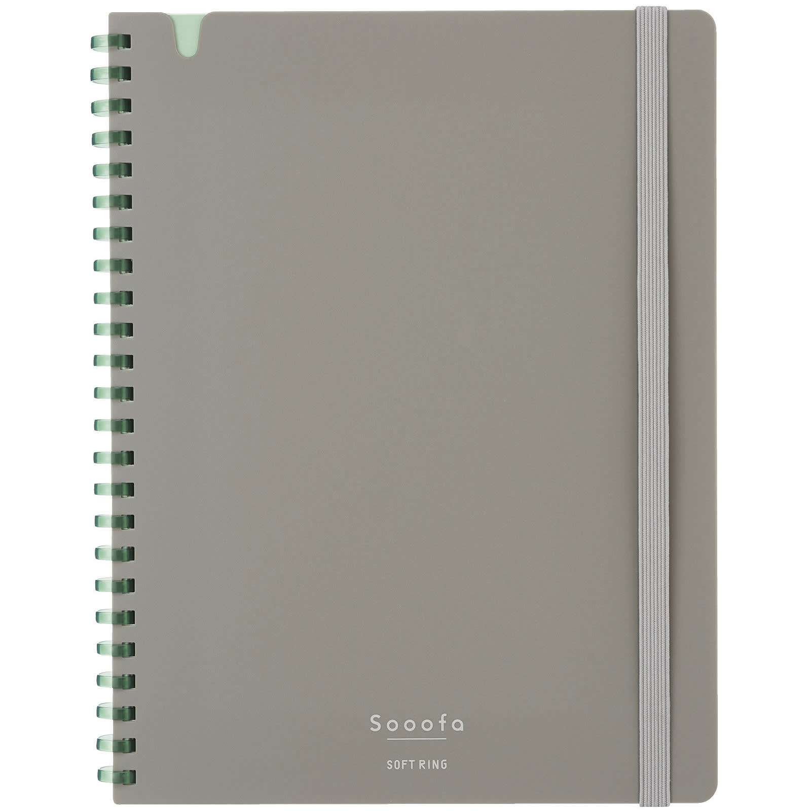 KOKUYO A5 Notebook, 80 Sheets, Warm Gray, Grid