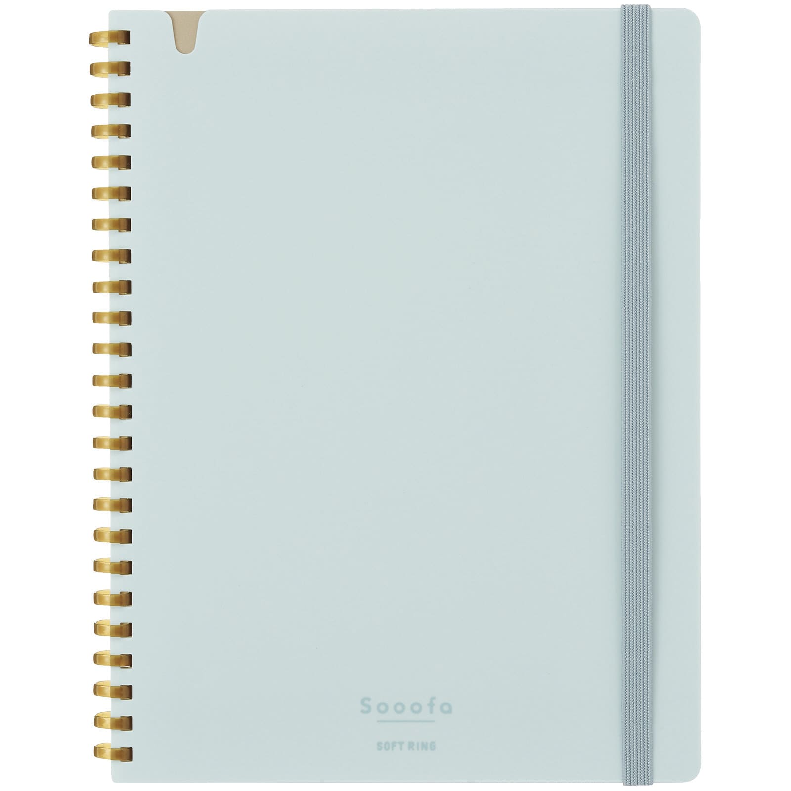 KOKUYO A5 Notebook, 80 Sheets, Light Blue, Grid