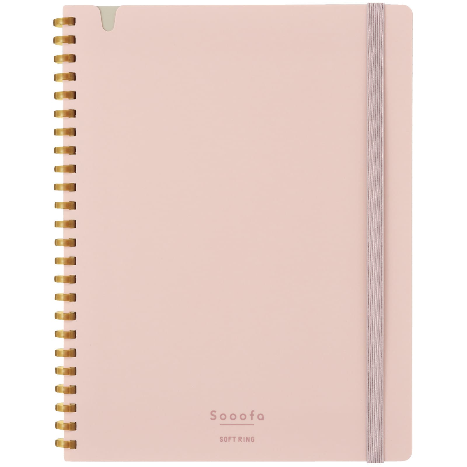 KOKUYO A5 Notebook, 80 Sheets, Pink, Grid
