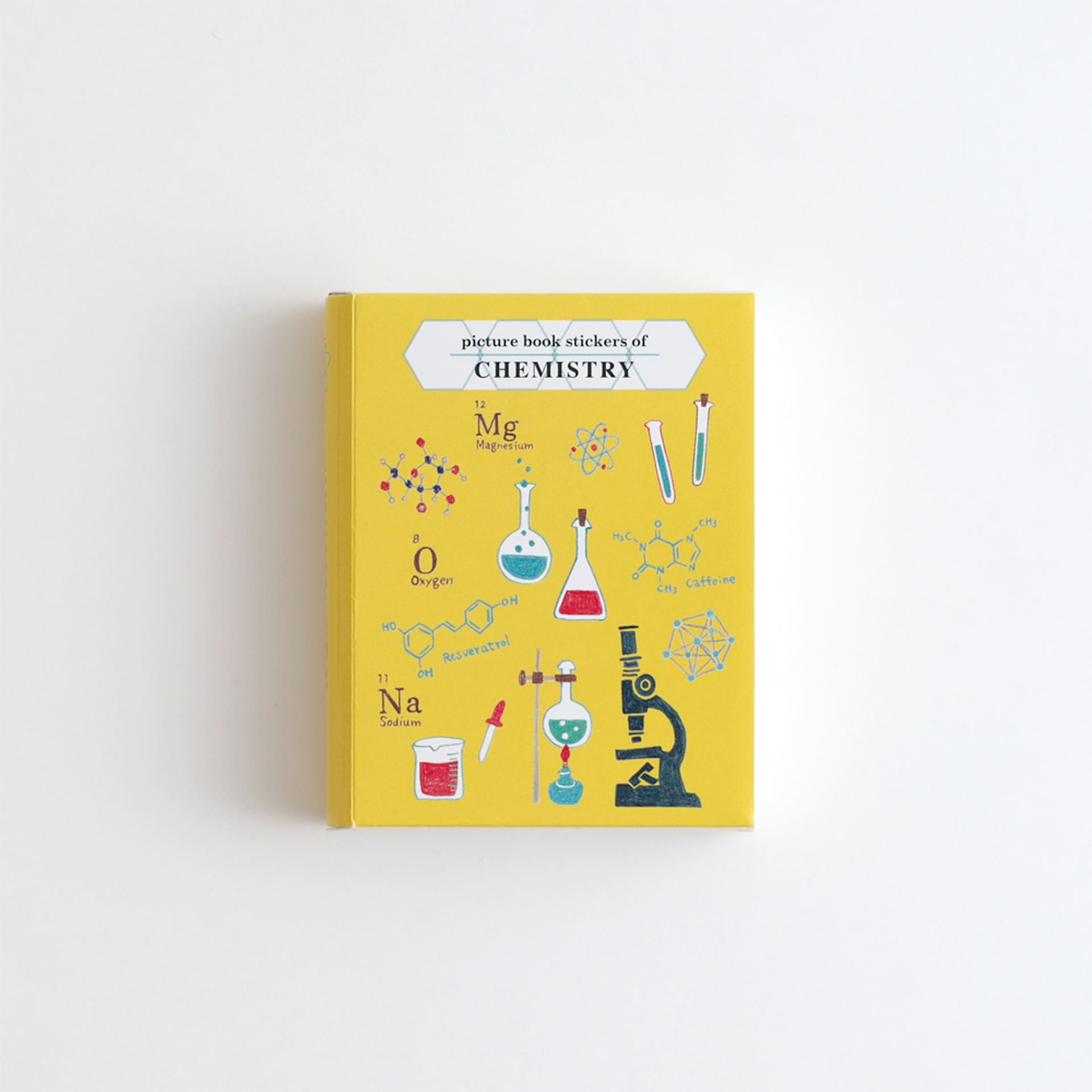 Green Flash Study Holic Sticker Book, Chemistry