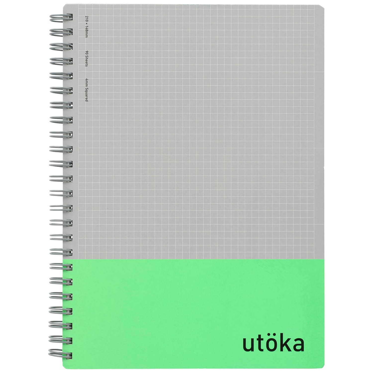 Maruman Utoka A5 Notebook, Light Green