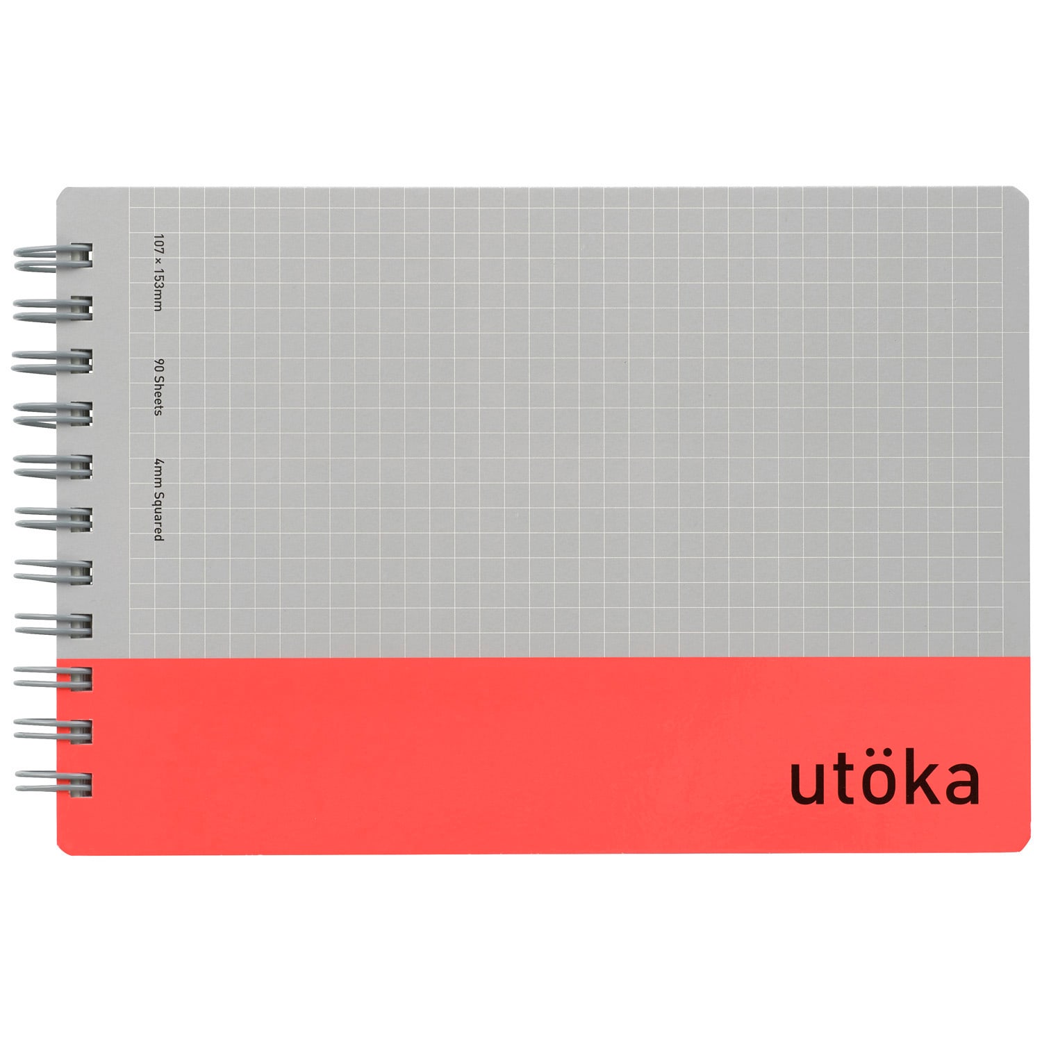 Maruman Utoka Compact Notebook, Red