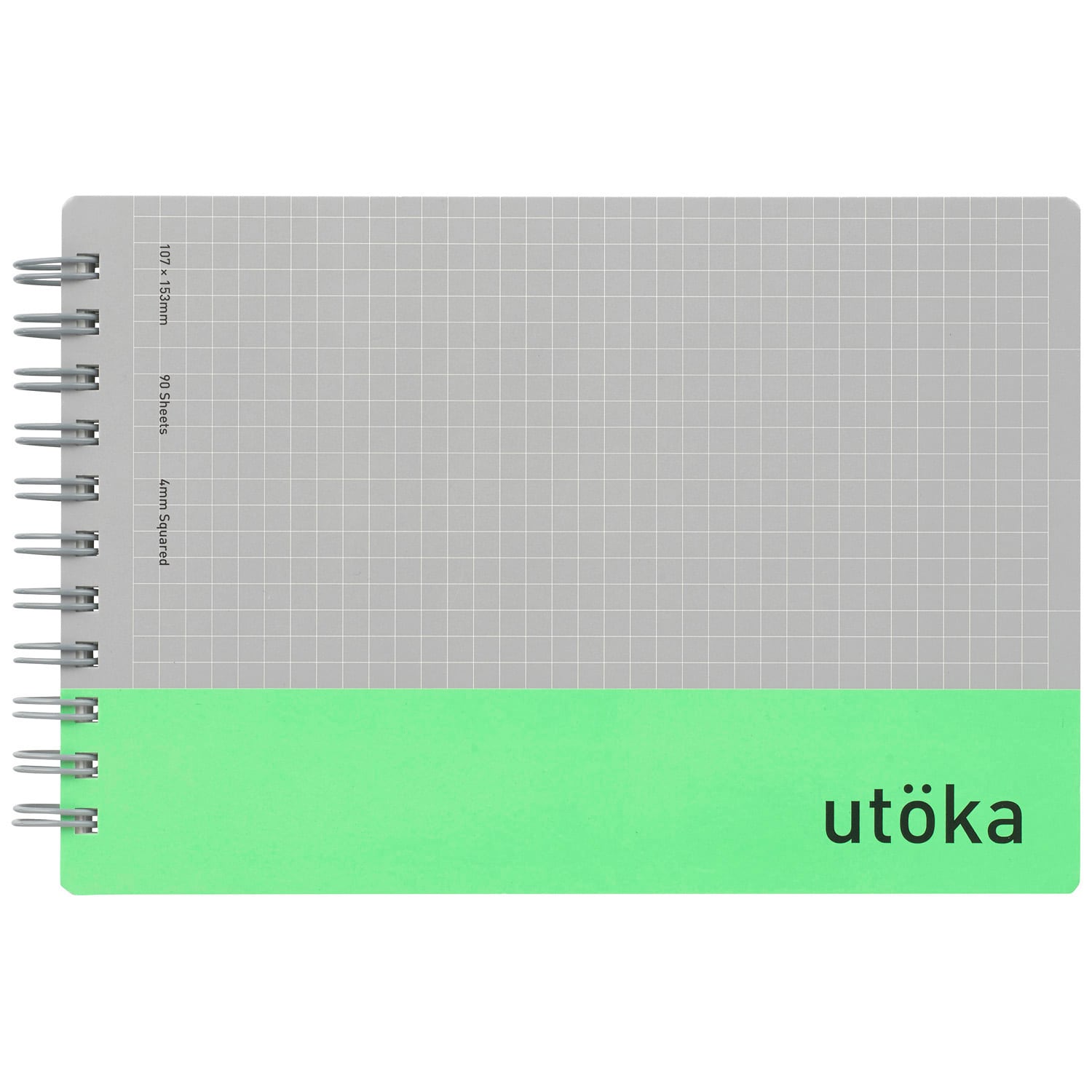 Maruman Utoka Compact Notebook, Light Green