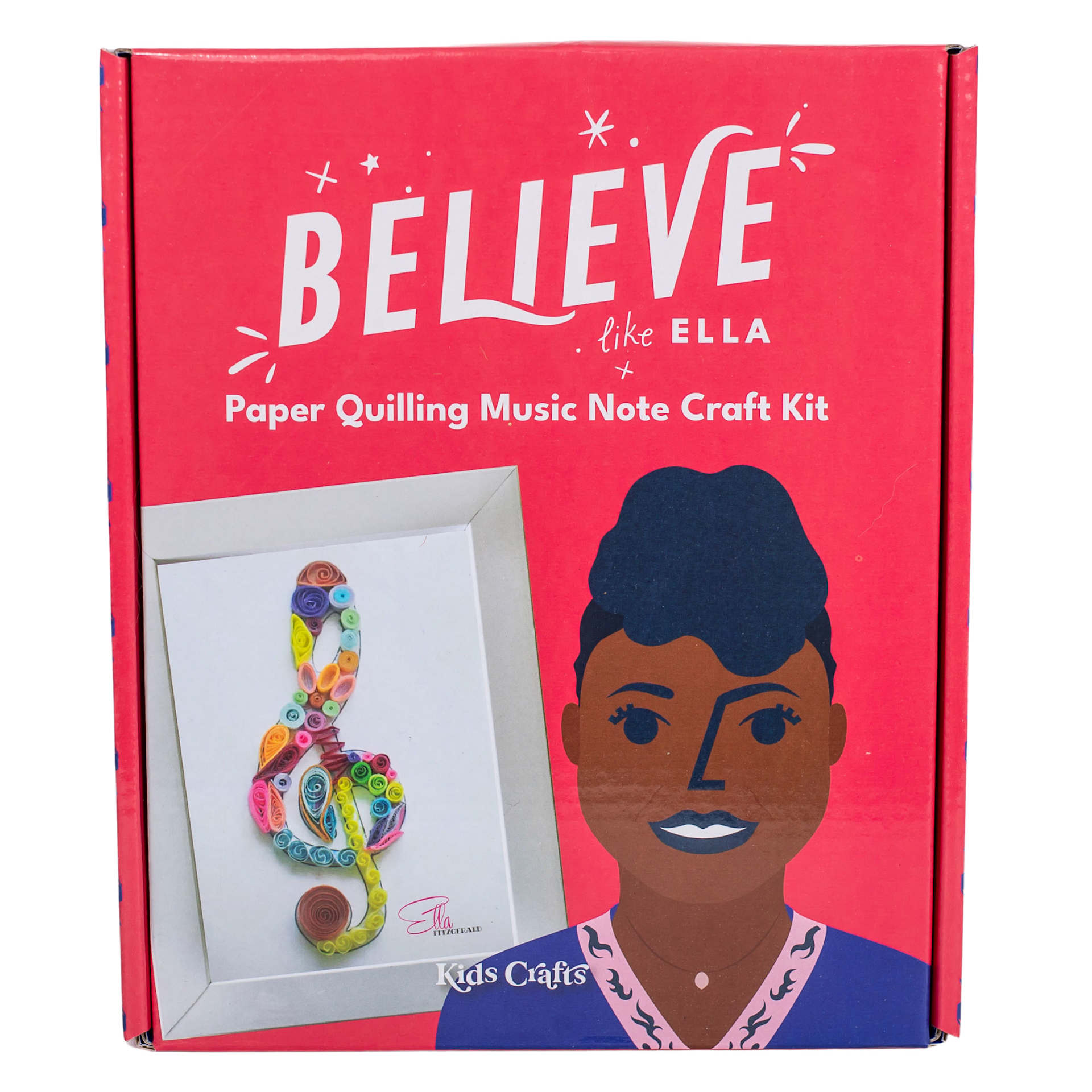 Kids Crafts Believe Like Ella Paper Quilling Musical Note Kit