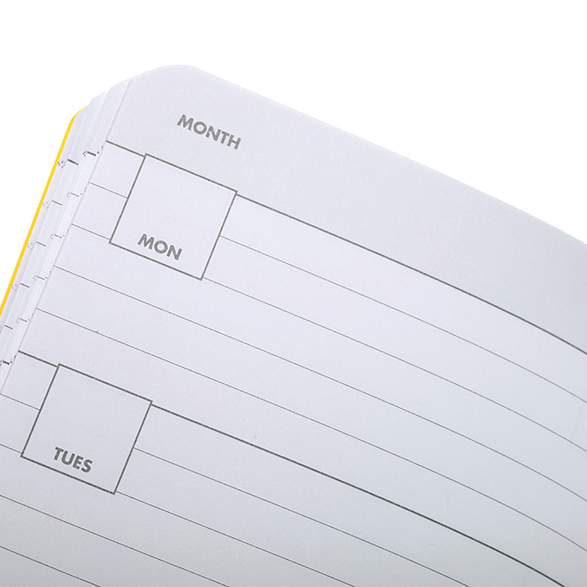Field Notes Ignition Undated Pocket Planner Set, close-up of planner