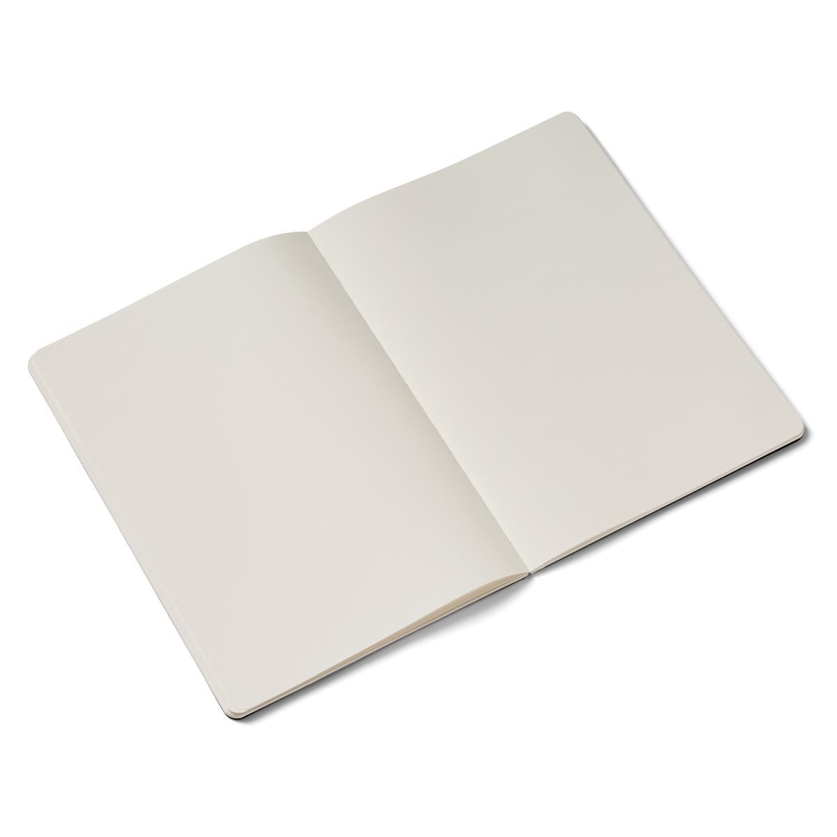 Fabriano Ecoqua Plus Fabric Blank A5 Notebook, 80 Sheets, Black