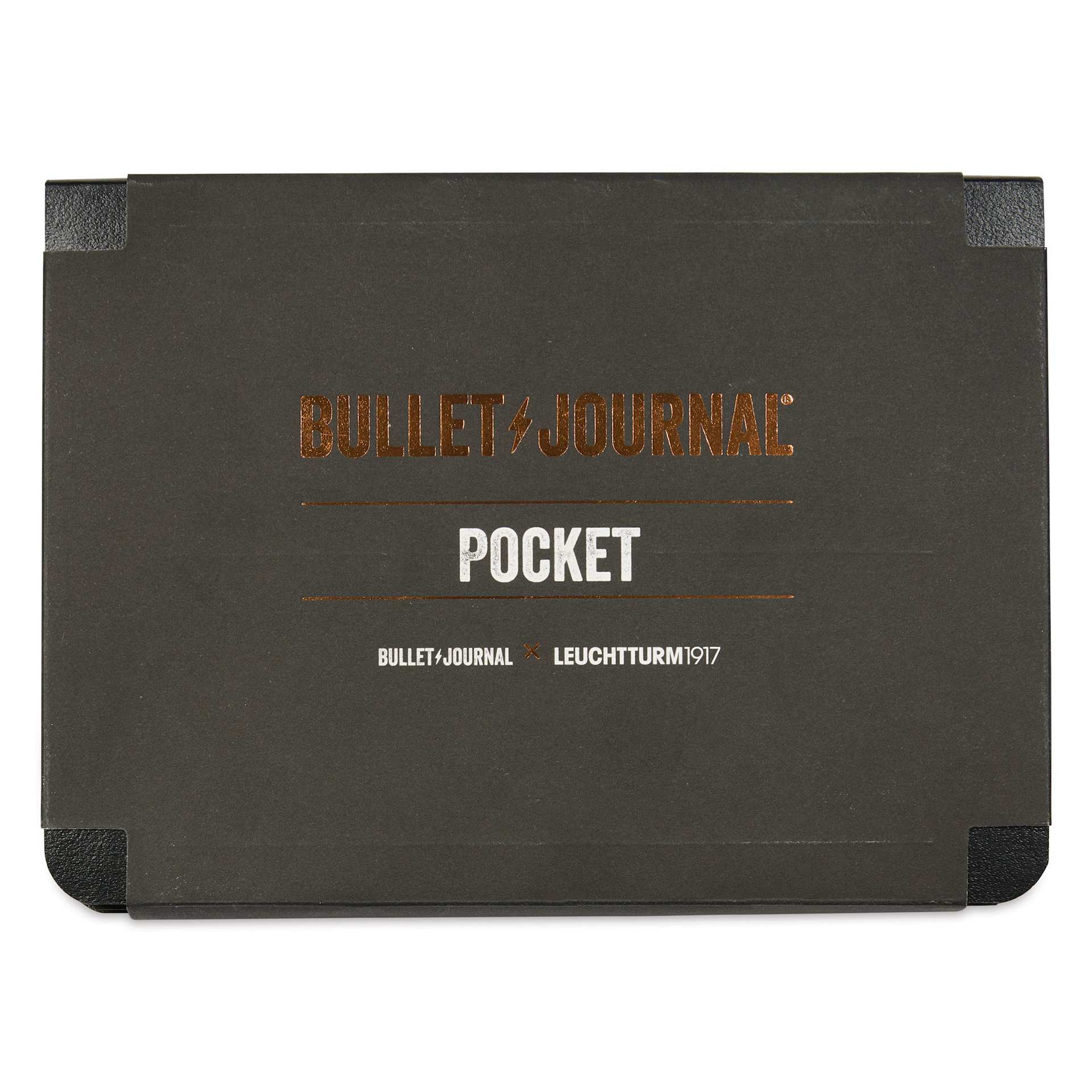 Leuchtturm1917 Bullet Journal Pocket Edition, Pkg of 3, front of packaging
