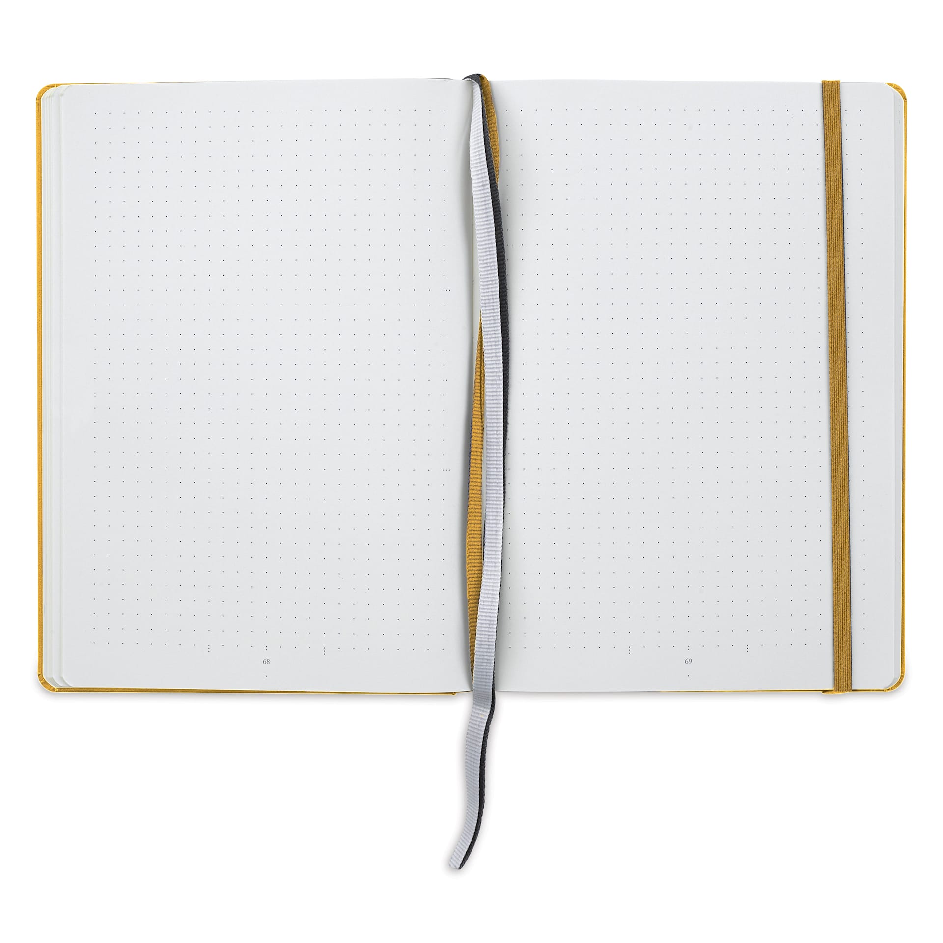Leuchtturm1917 Bullet Journal Edition 2 - Yellow, 6" x 8", open