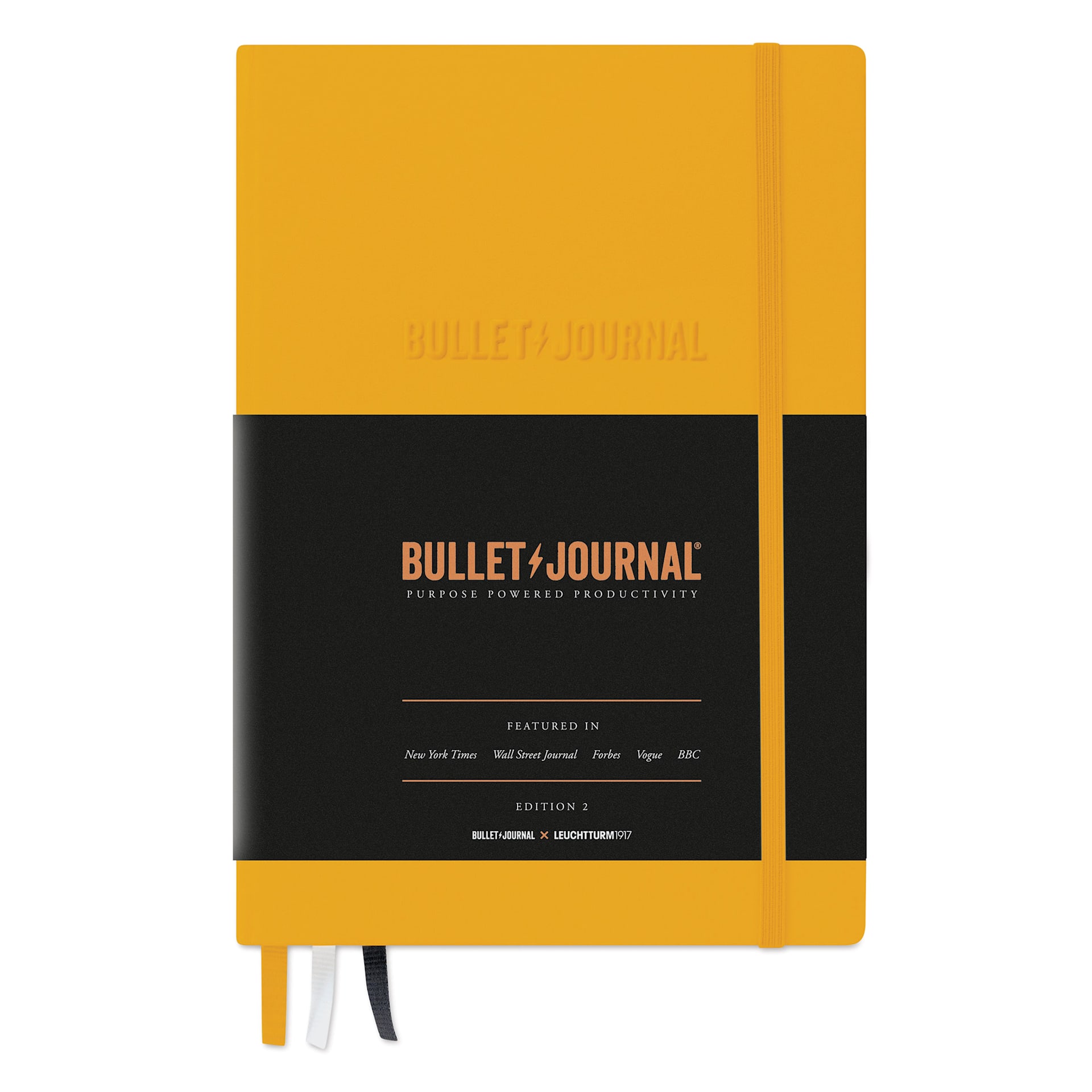 Leuchtturm1917 Bullet Journal Edition 2 - Yellow, 6" x 8", front
