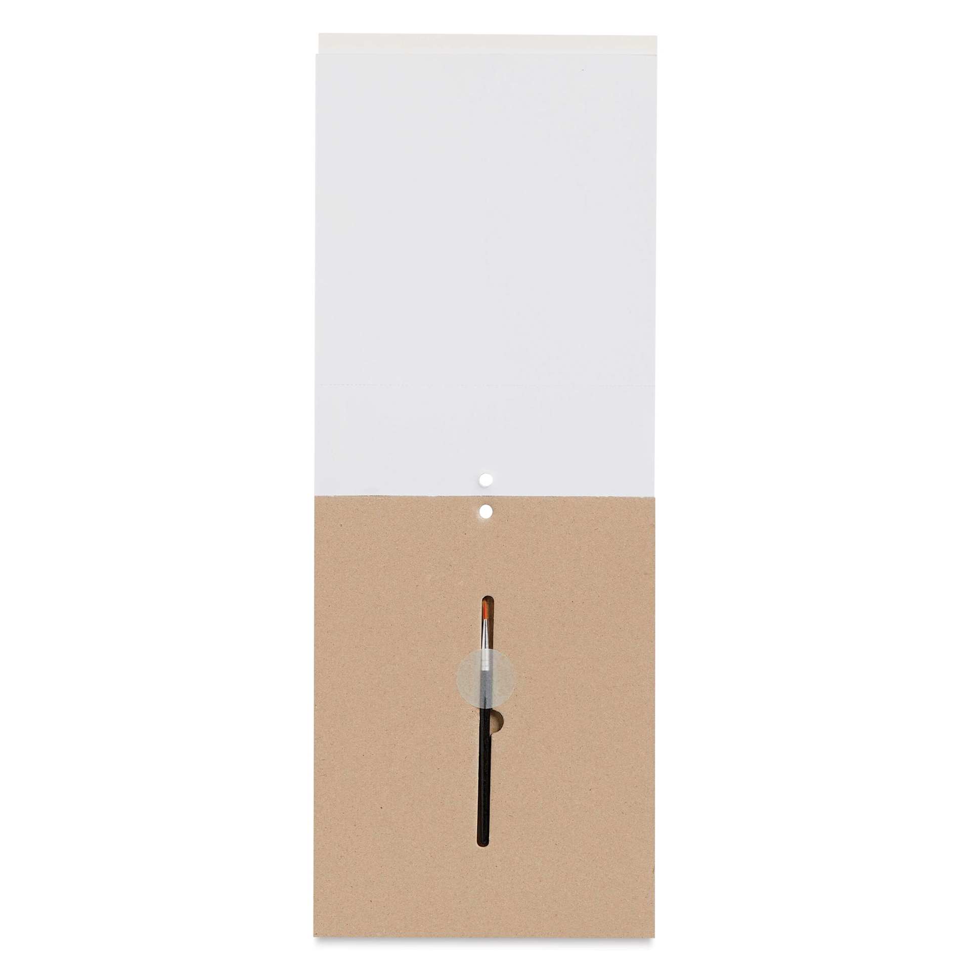 Mudpuppy Watercolor Paint-In Kit - Frank Lloyd Wright, watercolor brush