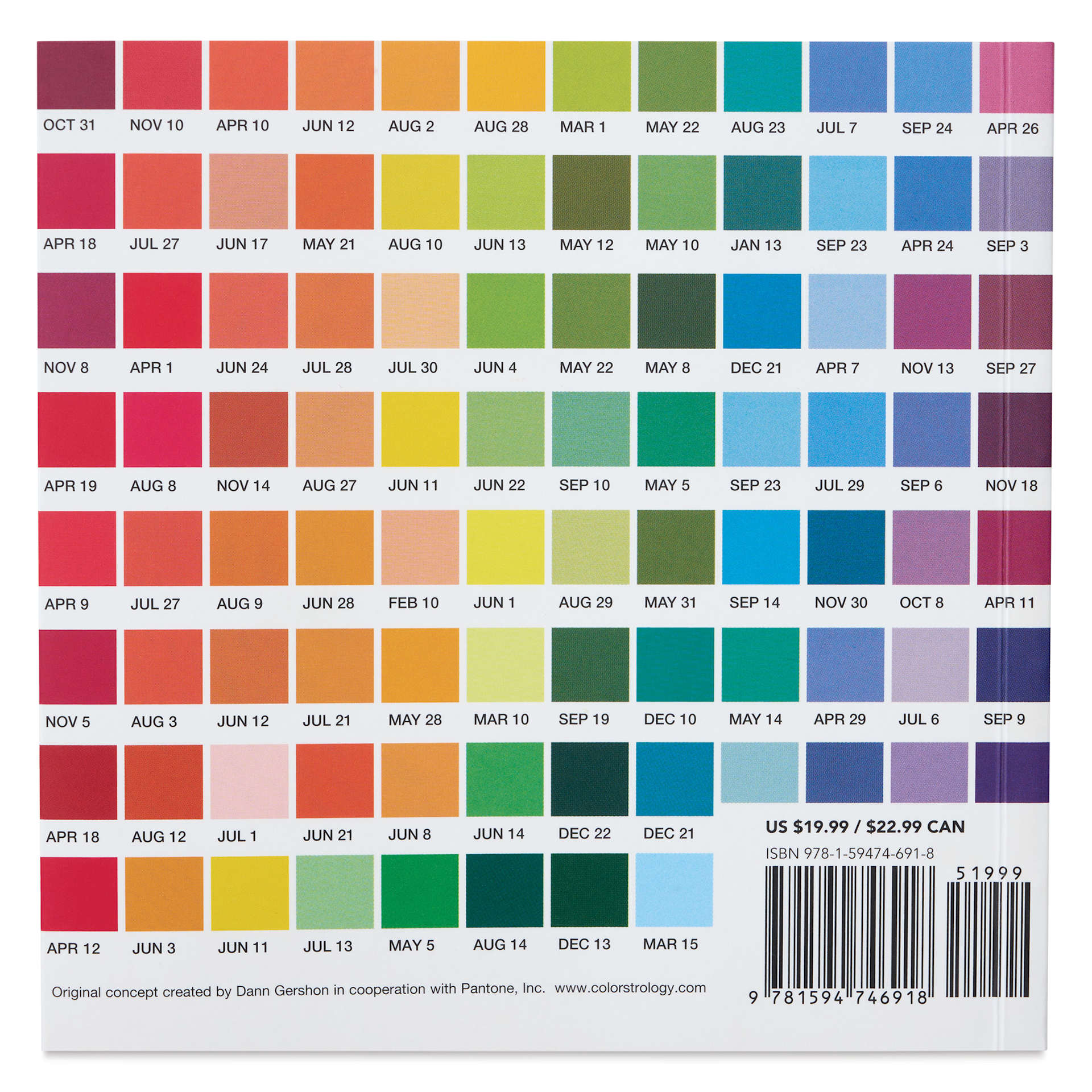 Colorstrology, back cover