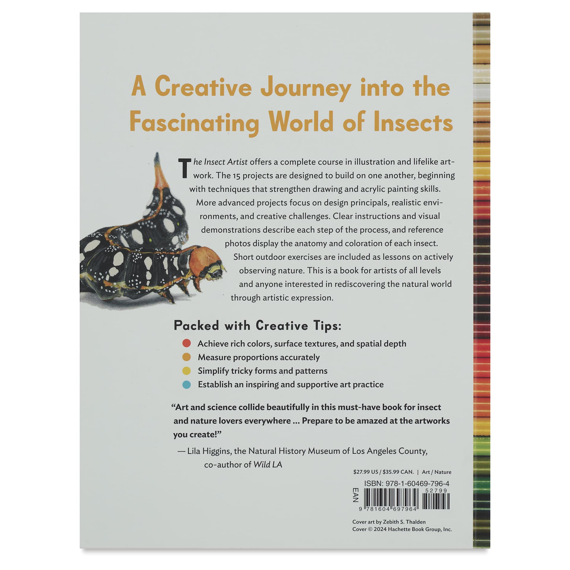 The Insect Artist, back cover
