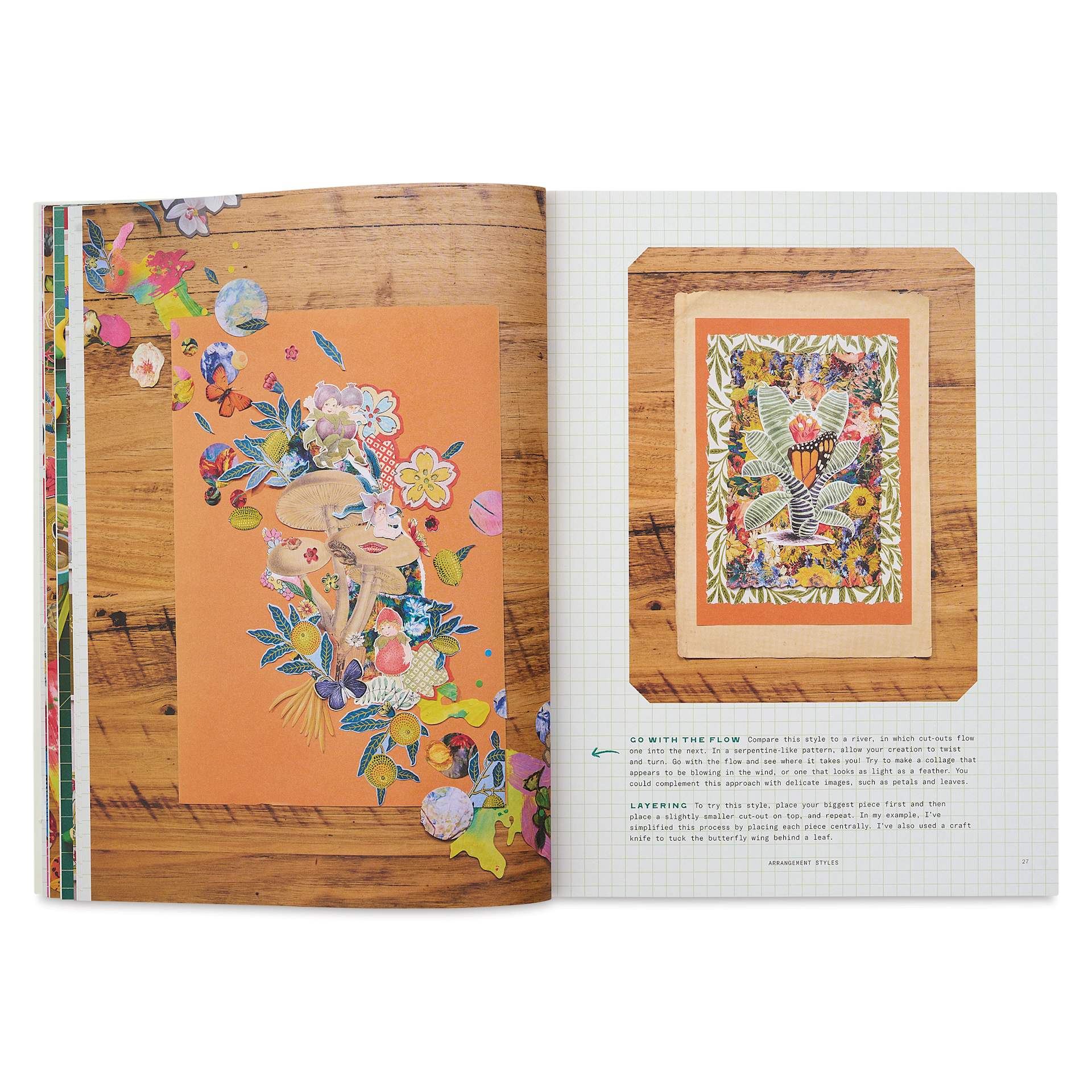 Cut-out Curiosities: Botanica, collage example