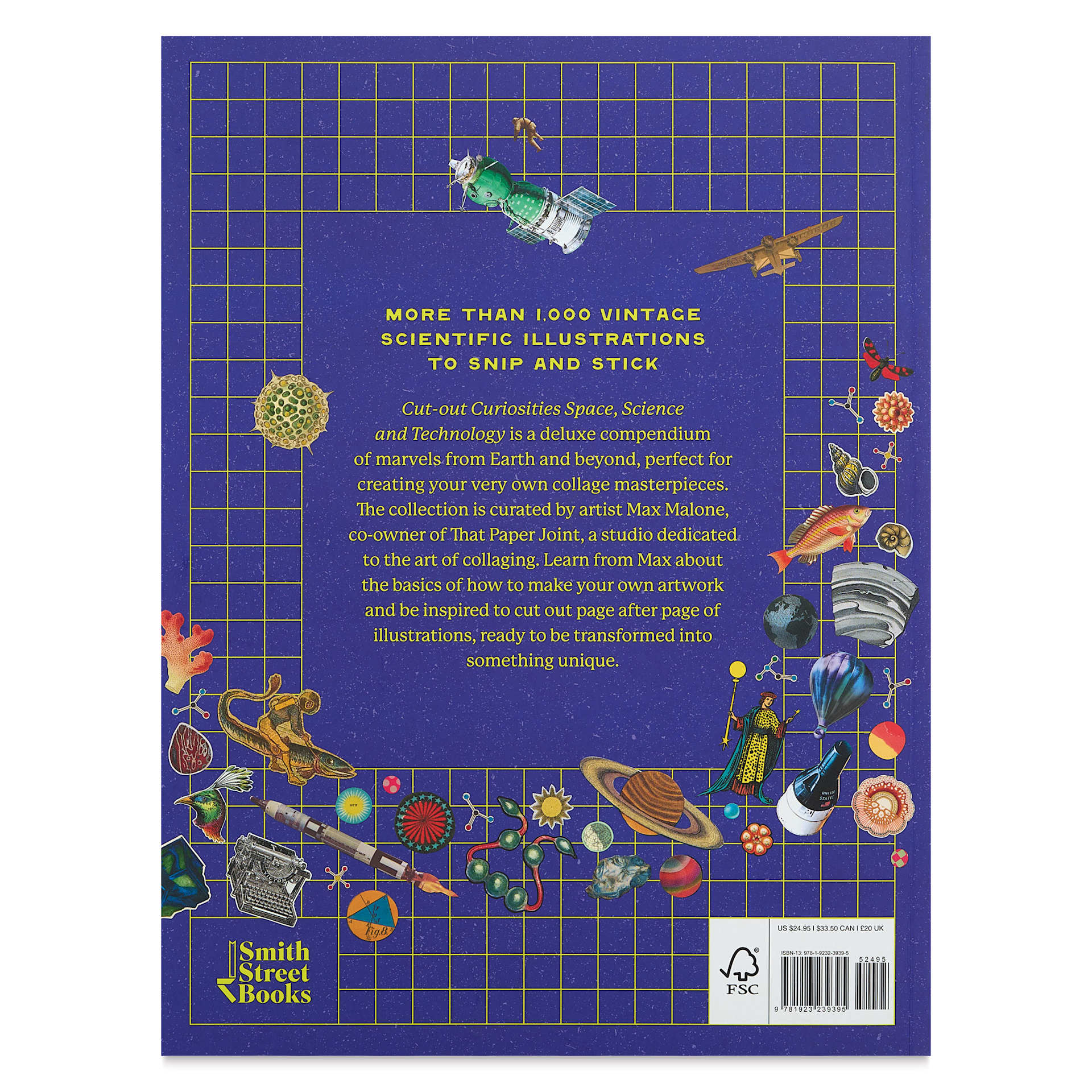 Cut-out Curiosities: Space, Science & Technology, back cover