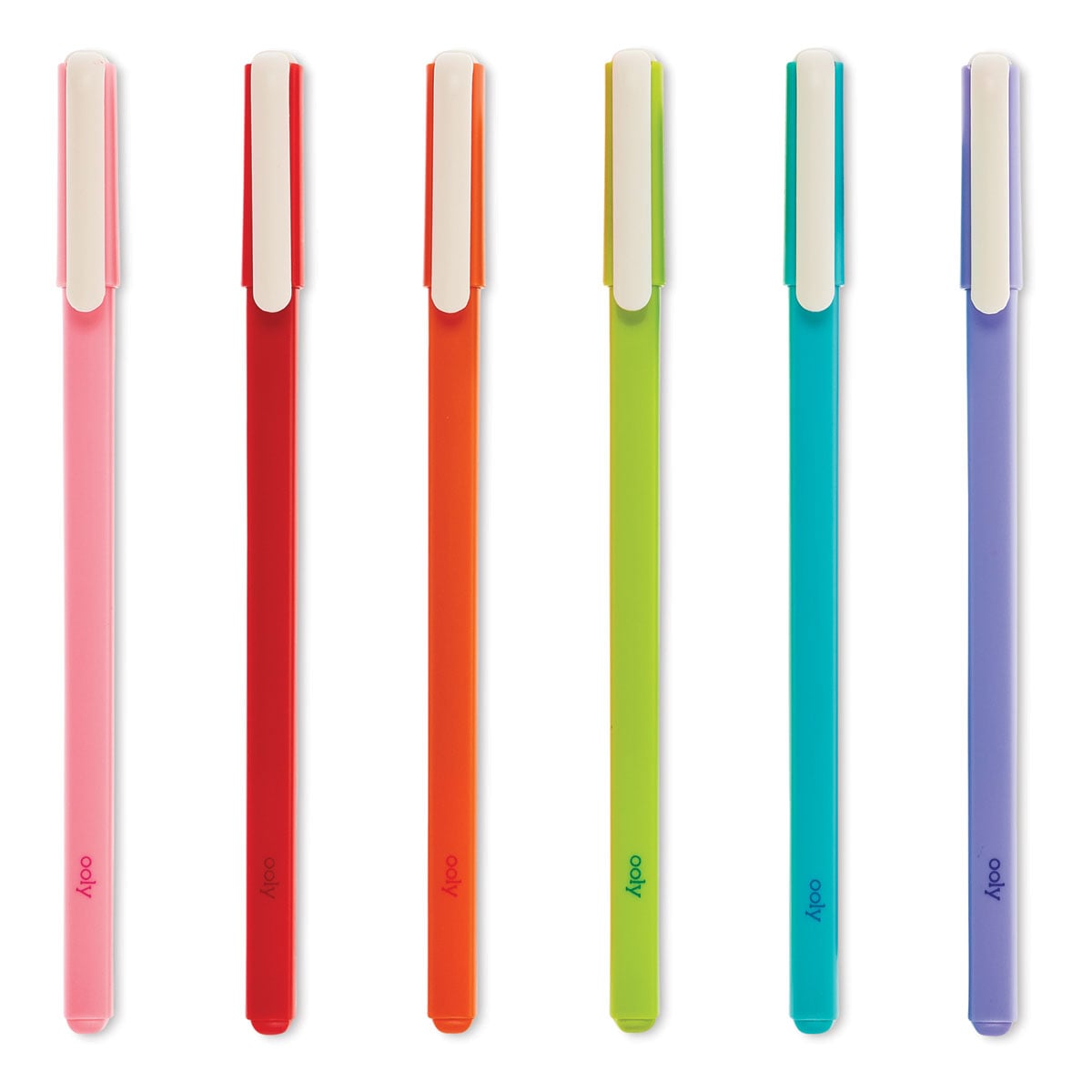 Ooly Fine Line Colored Gel Pens - Set of 6 (out of packaging)