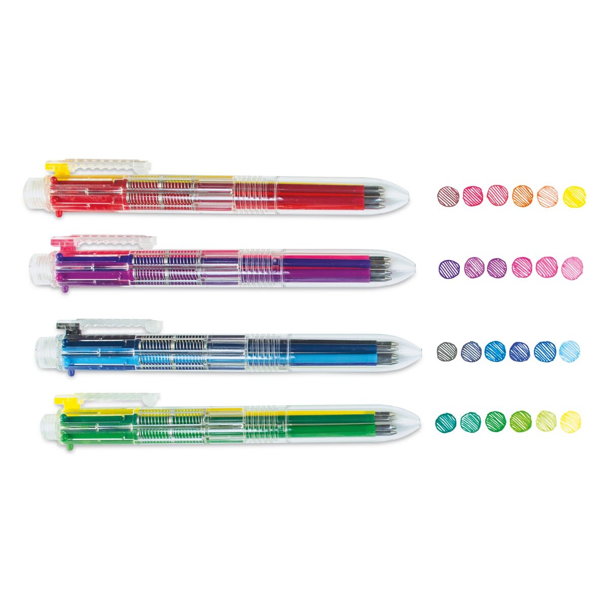 Ooly Six Click Multi Color Gel Pens