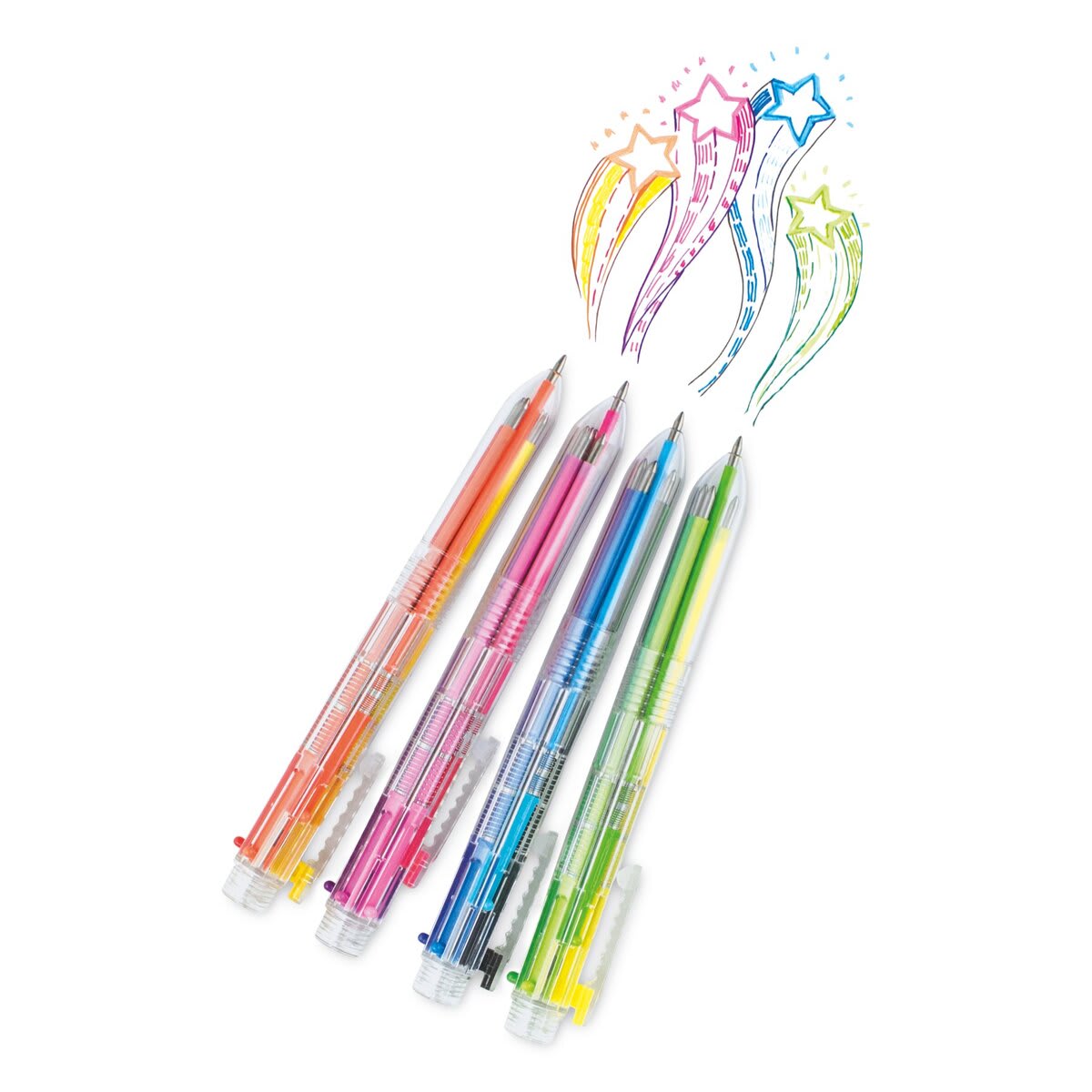 Ooly Six Click Multi Color Gel Pens