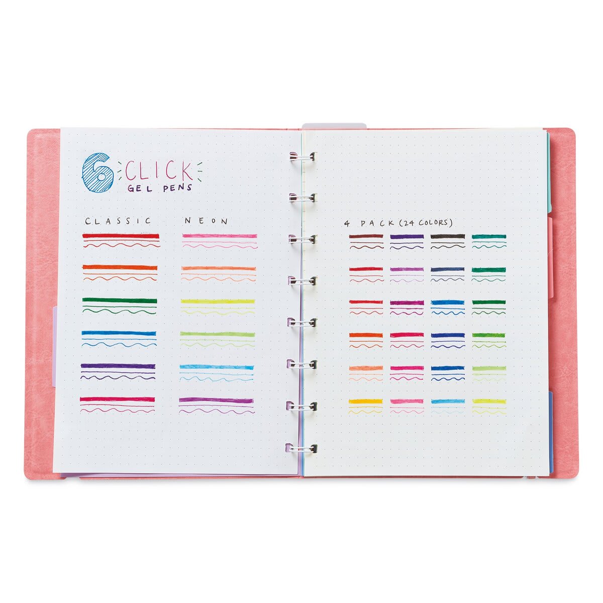 Ooly Six Click Multi Color Gel Pens