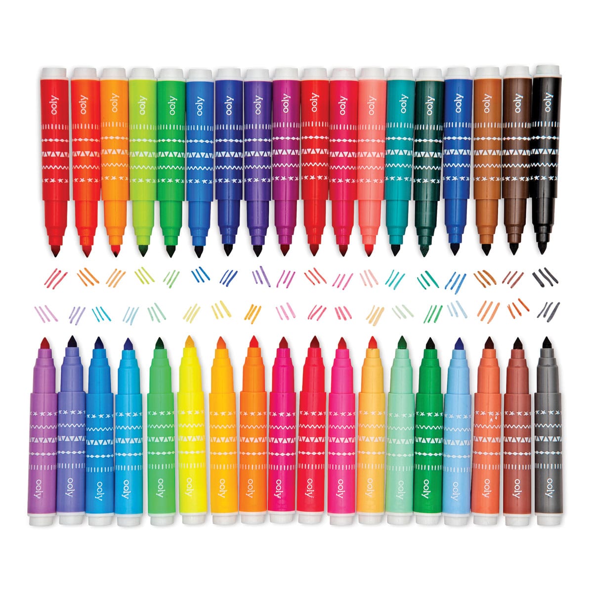 Ooly Double Up 2-in-1 Mini Markers