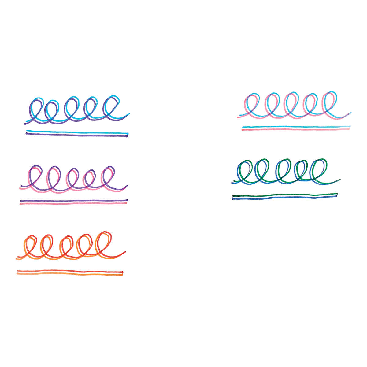 Ooly Seeing Double Fine Double Tip Markers (colors in set)