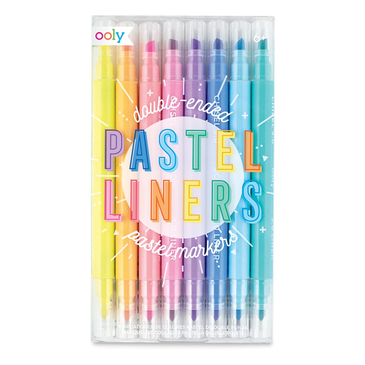Ooly Pastel Liners Dual Tip Markers (in packaging)
