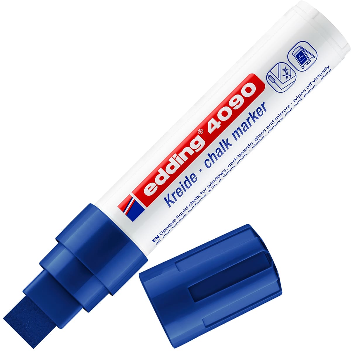 edding Chalk Marker Blue